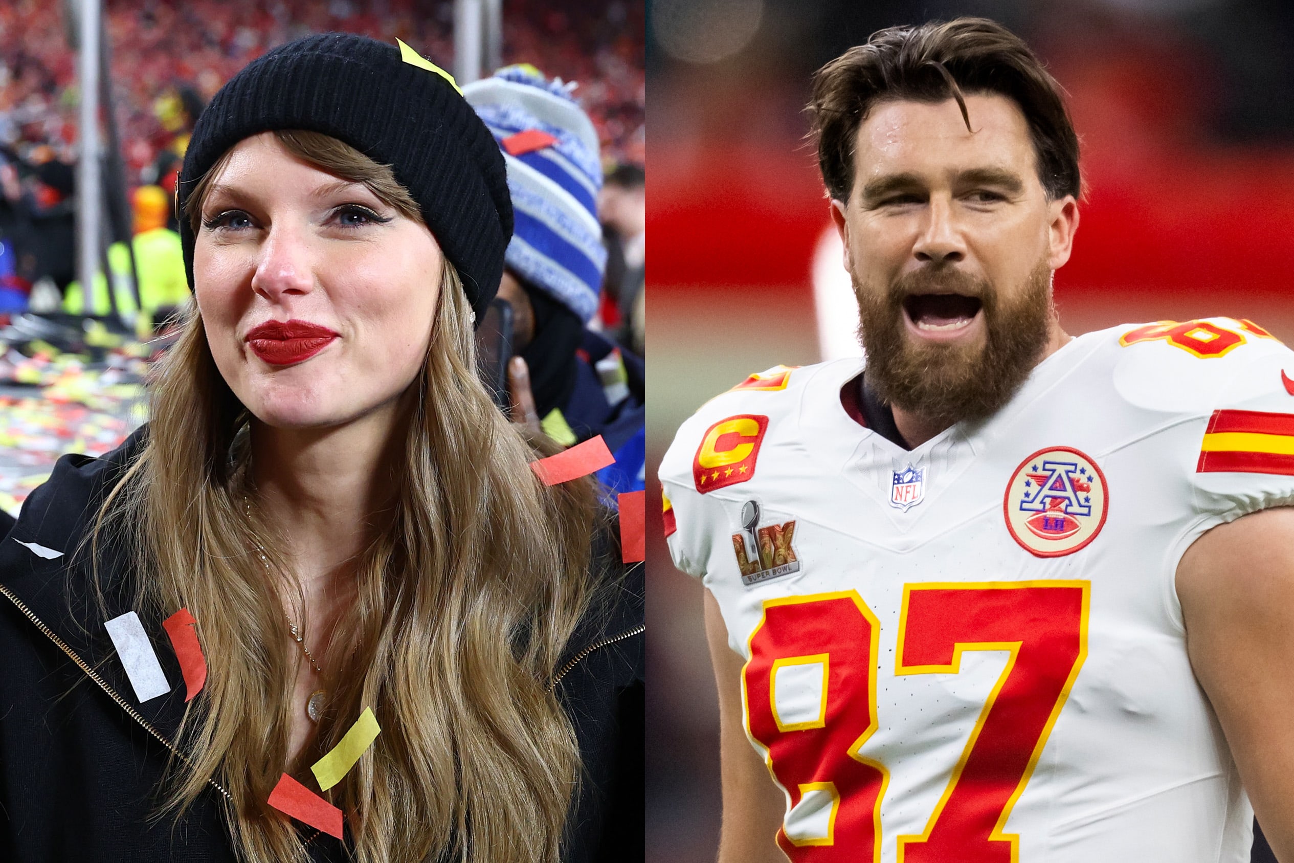 Taylor Swift and Kansas City Chiefs tight end Travis Kelce