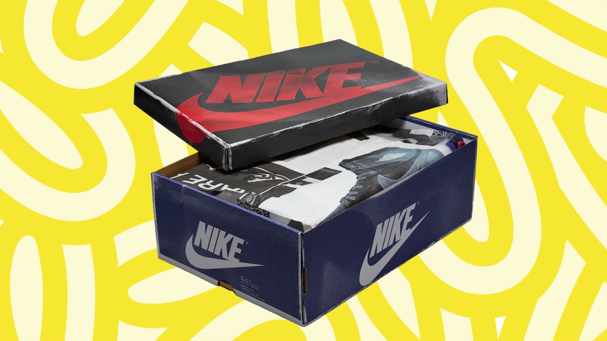 jordan 1 shoe box for sale