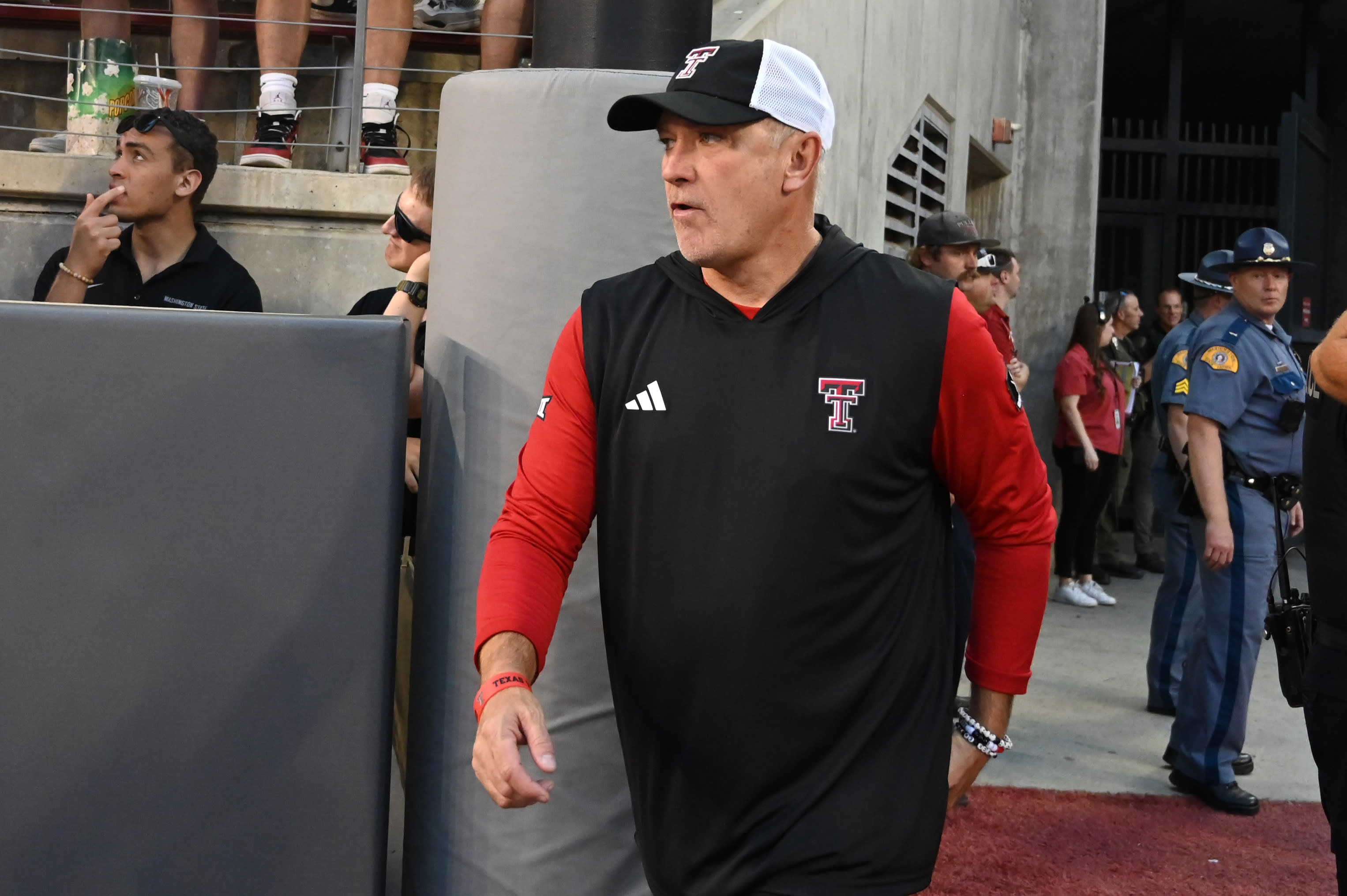 Texas Tech Red Raiders head coach Joey McGuire