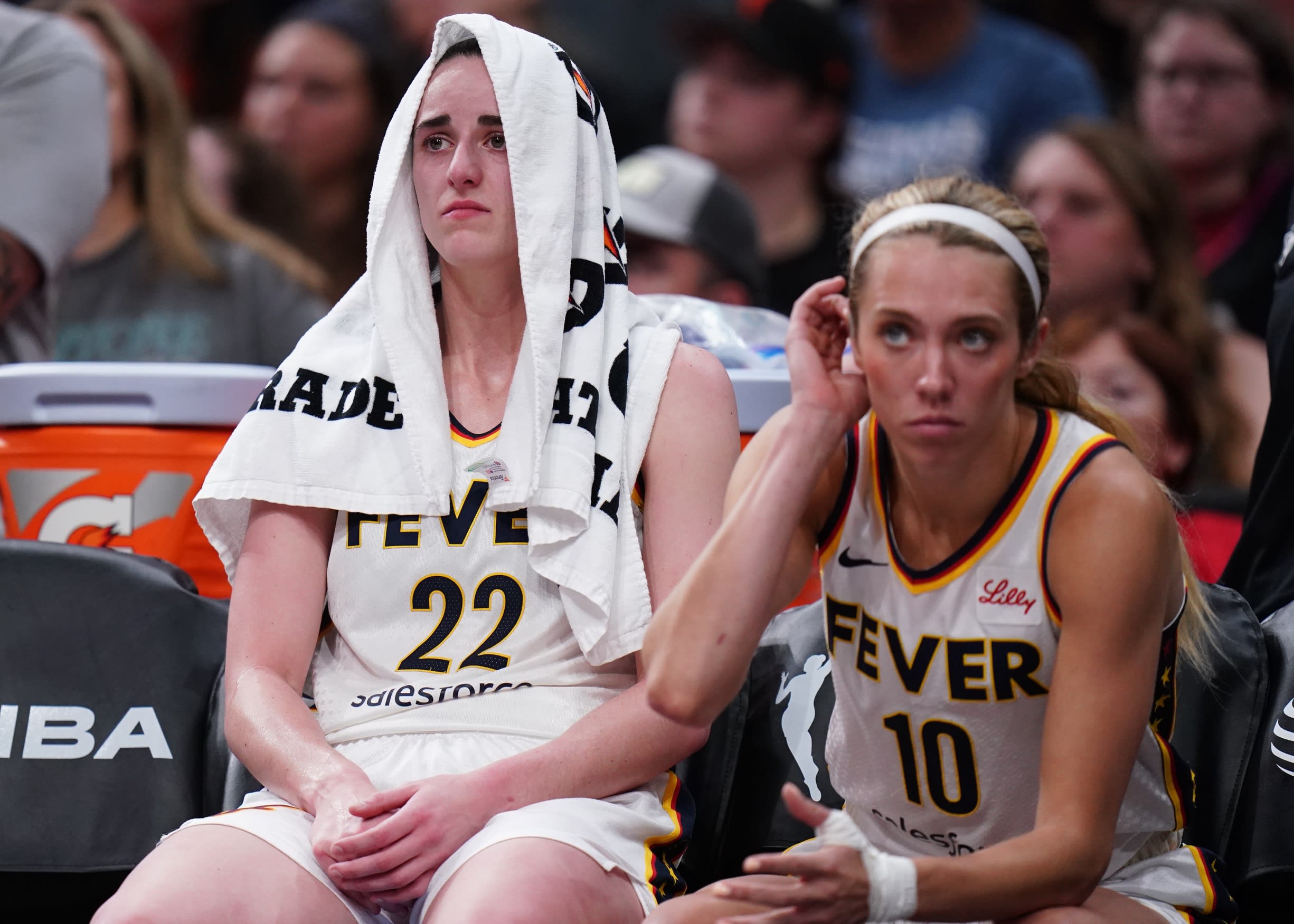 Fever Star Sophie Cunningham Doesn't Hold Back Amid Caitlin Clark Injury -  Athlon Sports