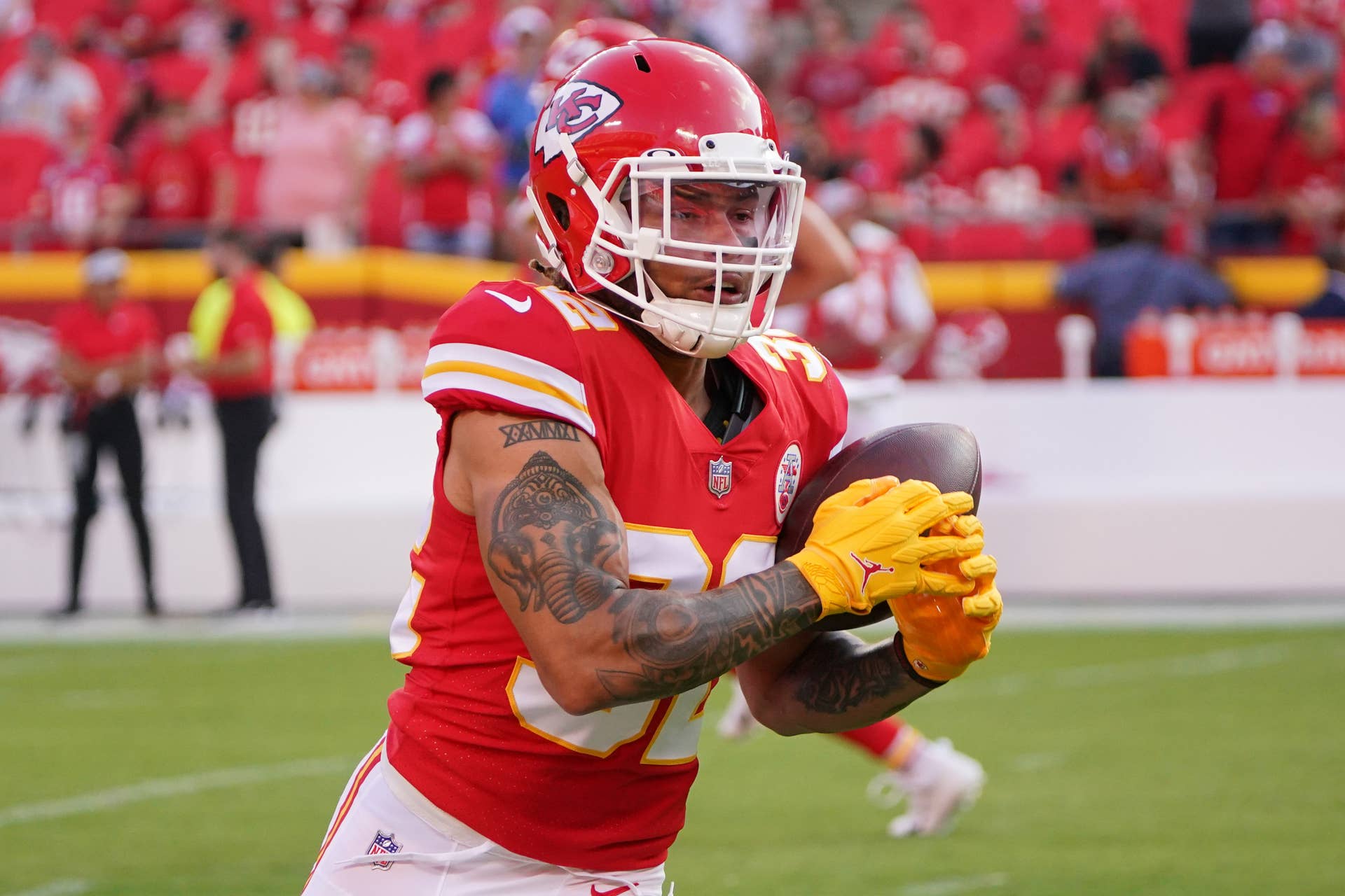 Former Kansas City Chiefs free safety Tyrann Mathieu (32)