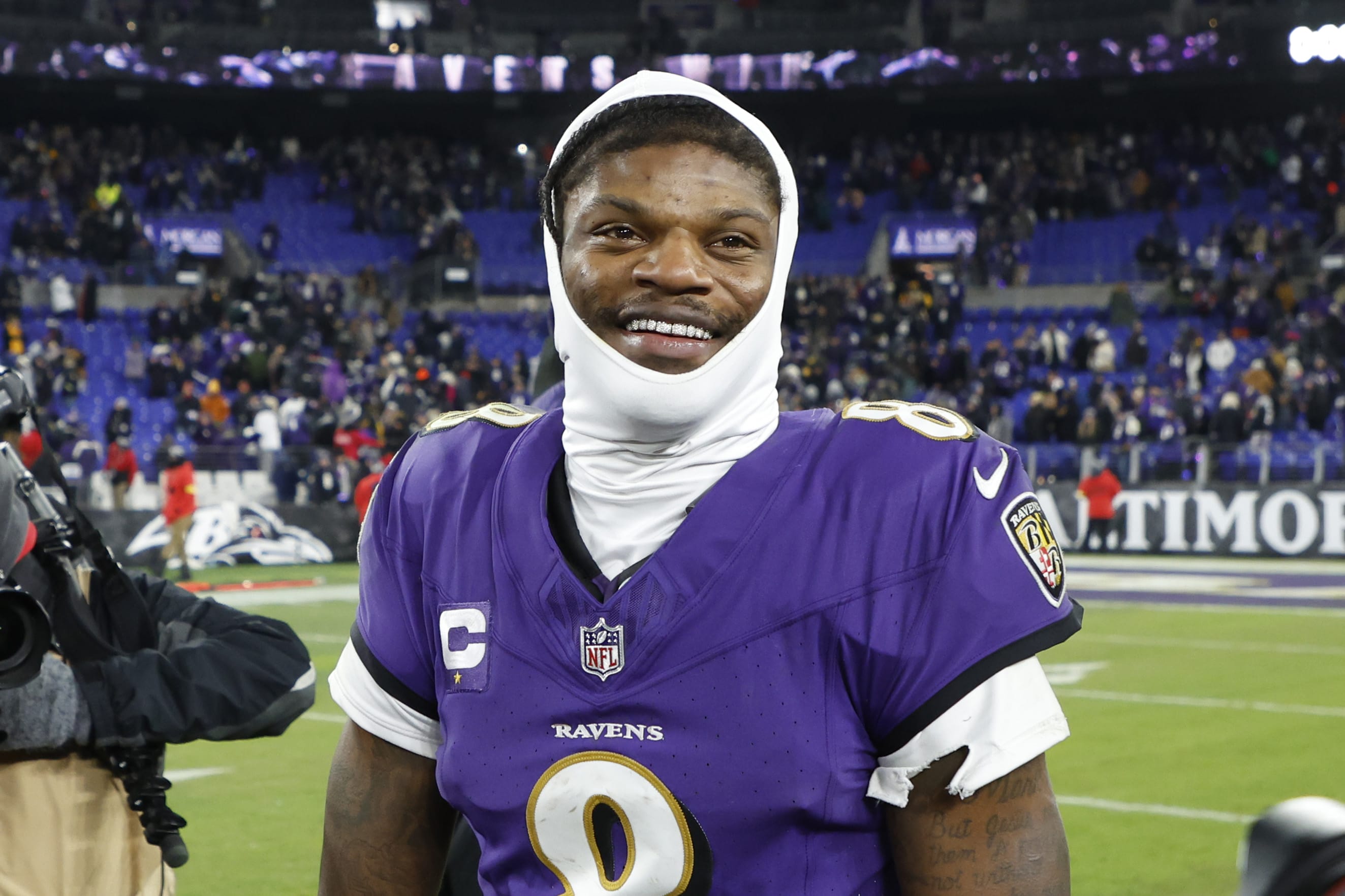 Baltimore Ravens QB Lamar Jackson