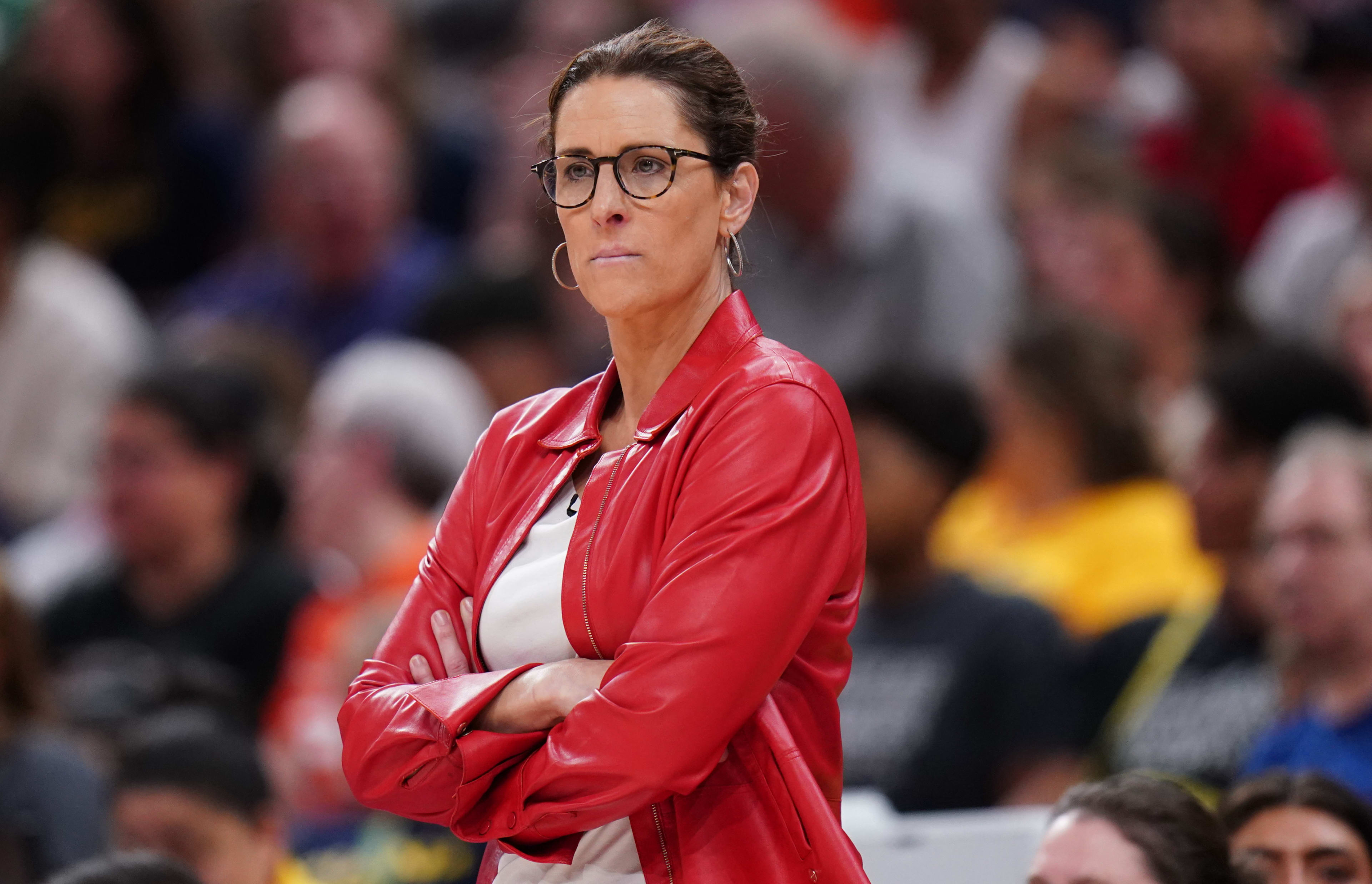 Indiana Fever Coach Stephanie White Clears the Air on Outfit for Game 5 - Athlon Sports