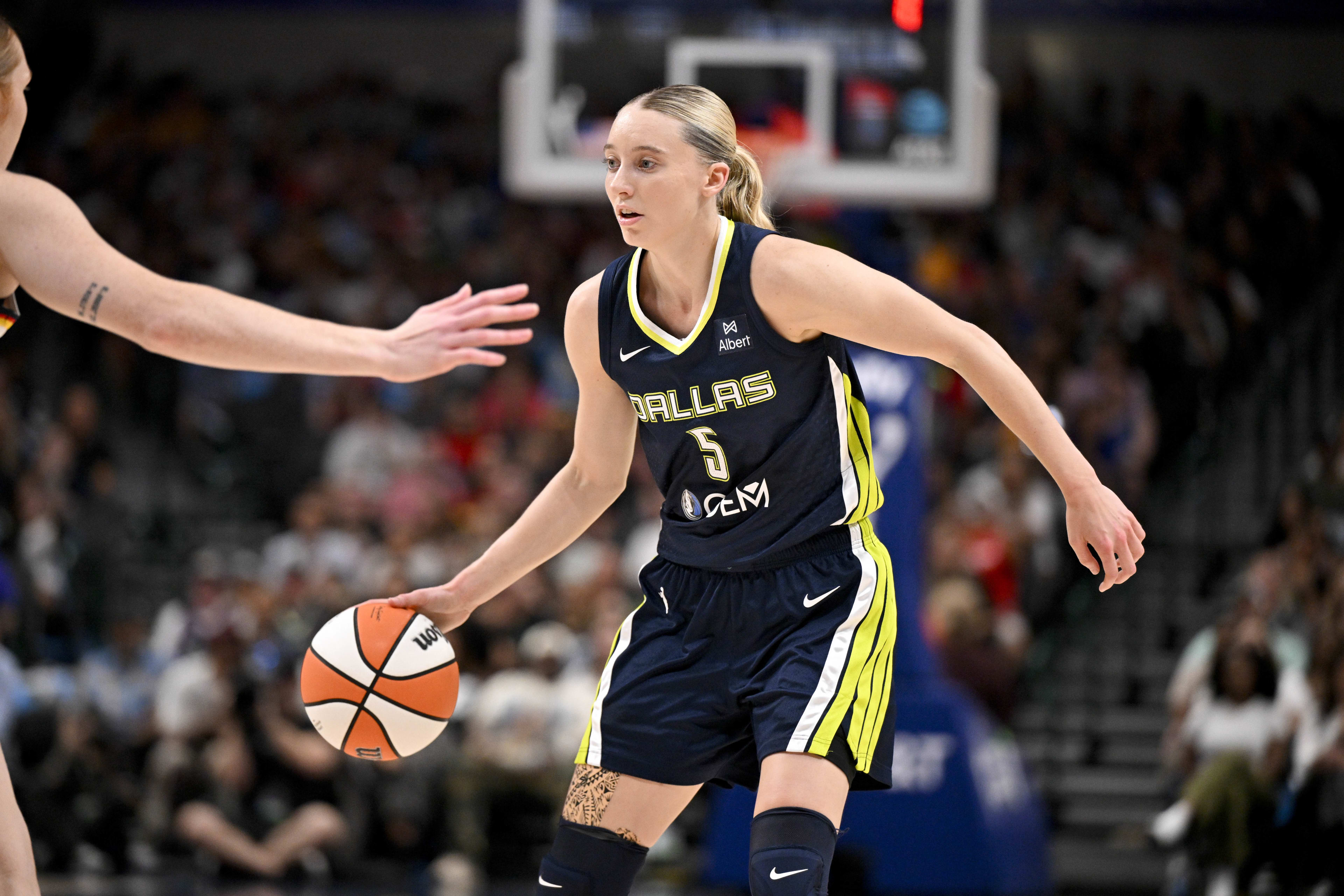 Paige Bueckers Forced to Exit Wings-Fever Game Amid Injury Scare - Athlon  Sports