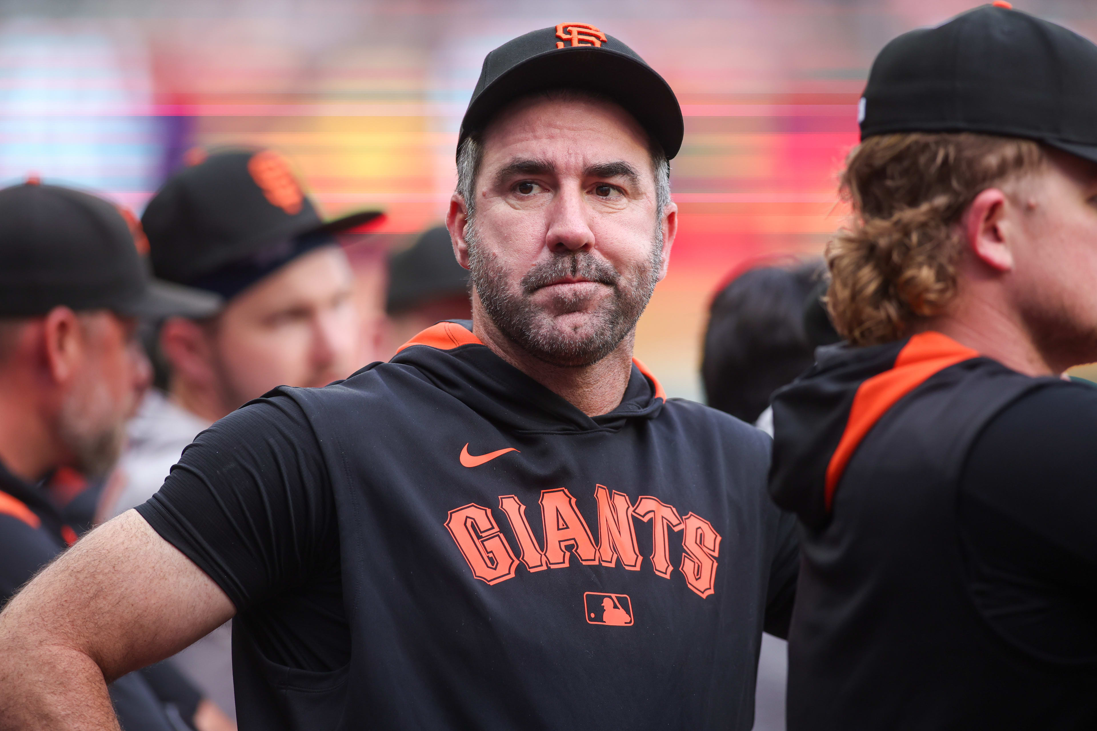 San Francisco Giants starting pitcher Justin Verlander (35)