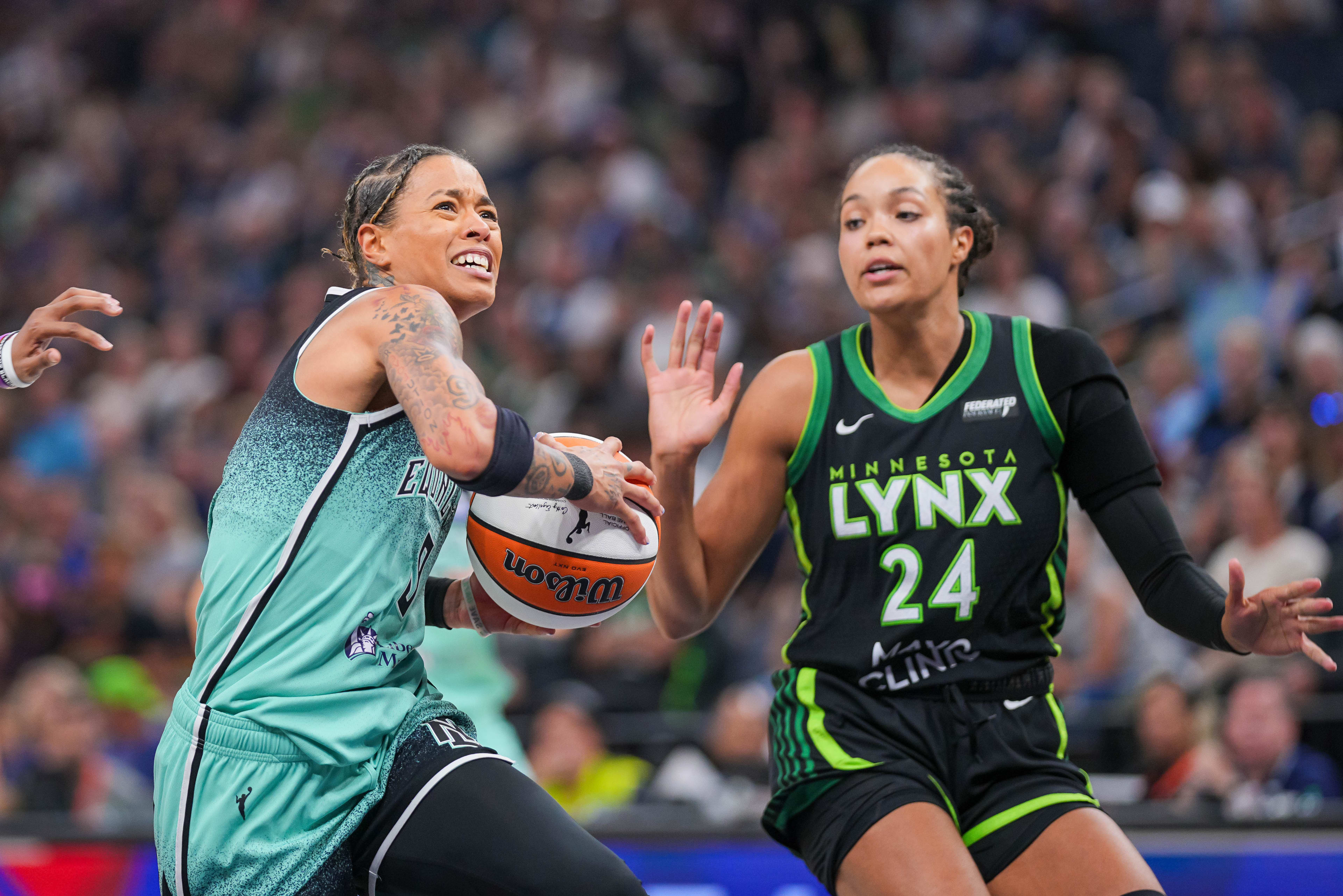 Napheesa Collier Had 1-Word for Holly Rowe on Minnesota Lynx’s Season Goals After Win vs. Liberty Napheesa Collier Had 1-Word for Holly Rowe on Minnesota Lynx’s Season Goals After Win vs. Liberty