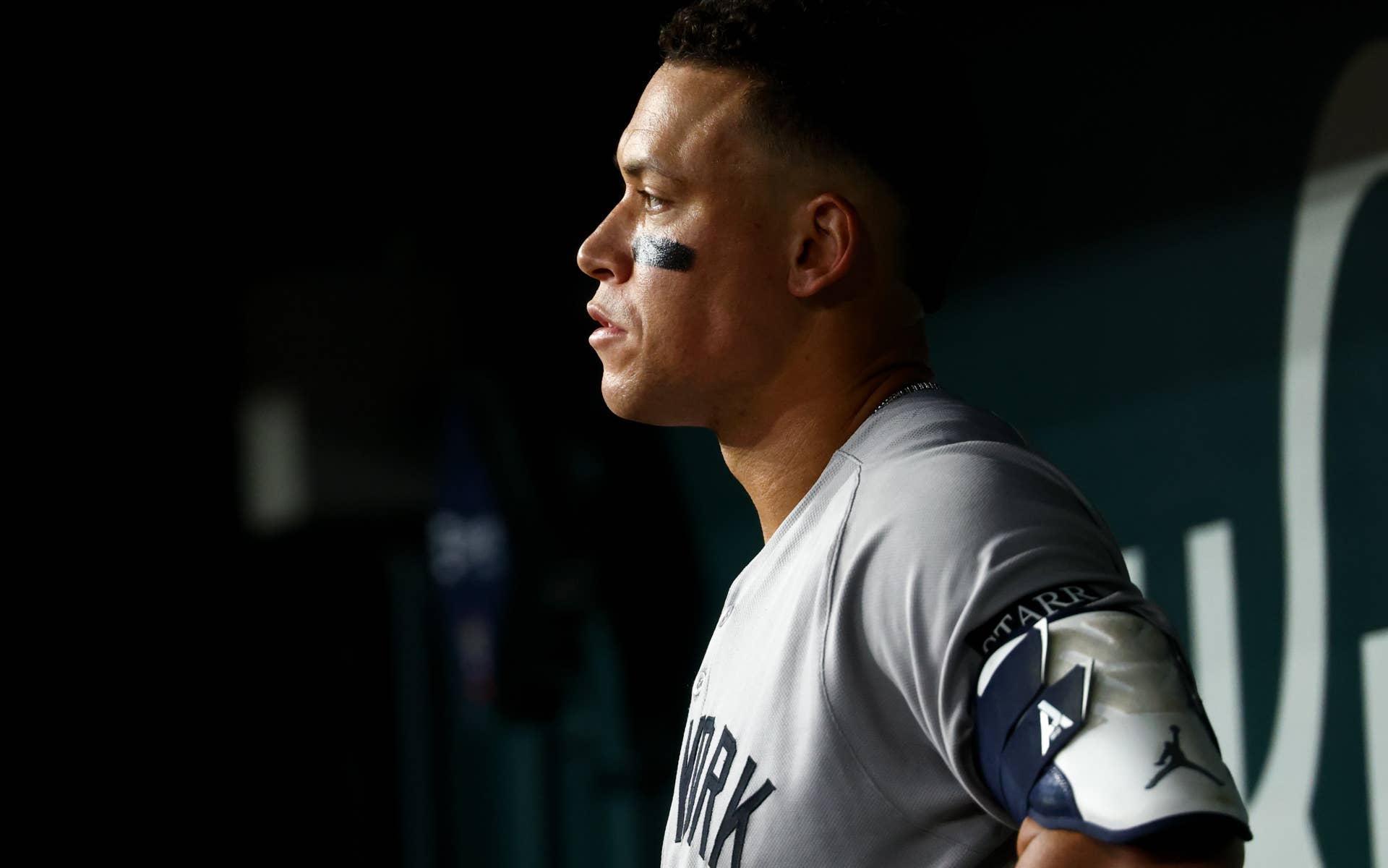 New York Yankees designated hitter Aaron Judge (99)
