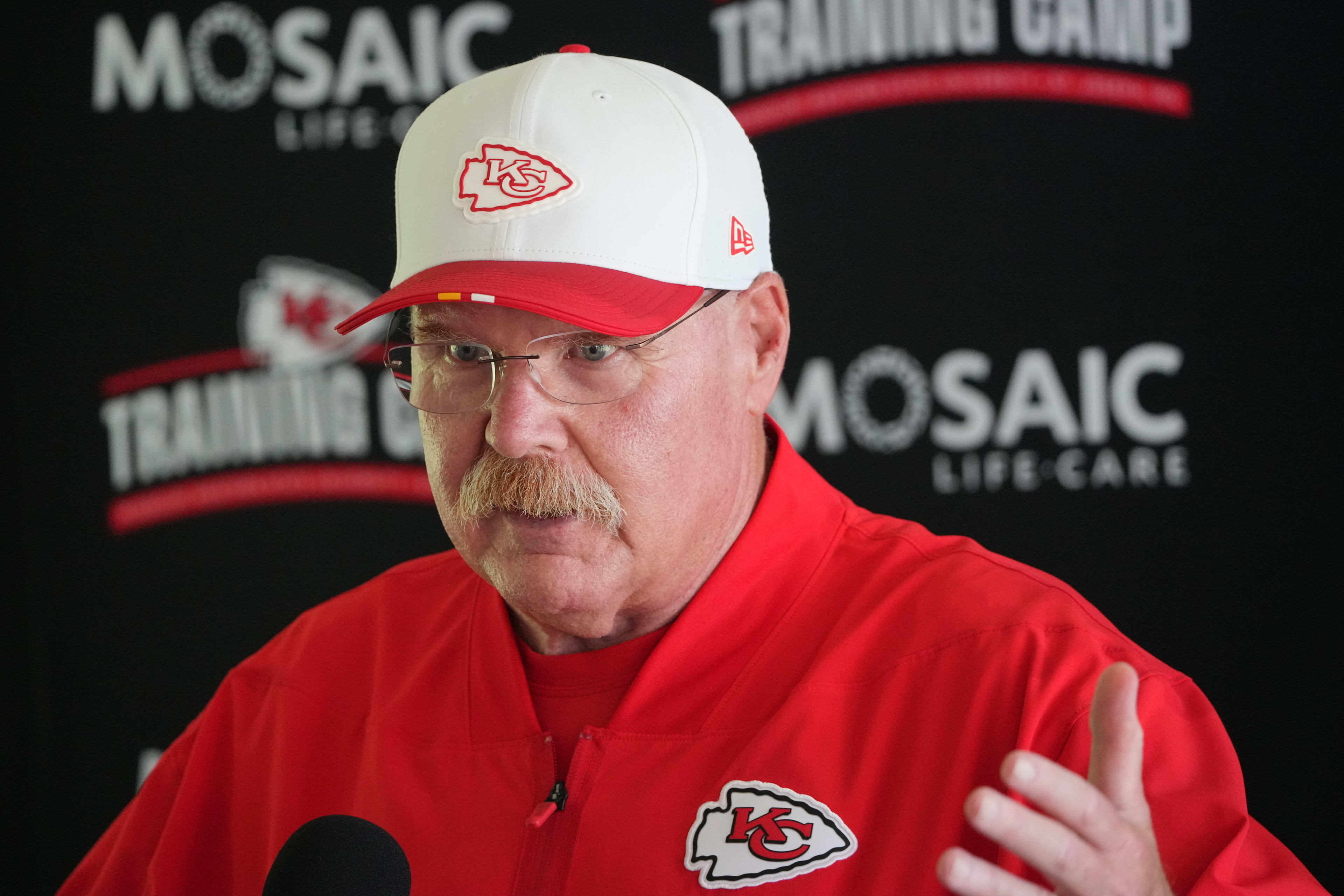 Andy Reid of the KC Chiefs.