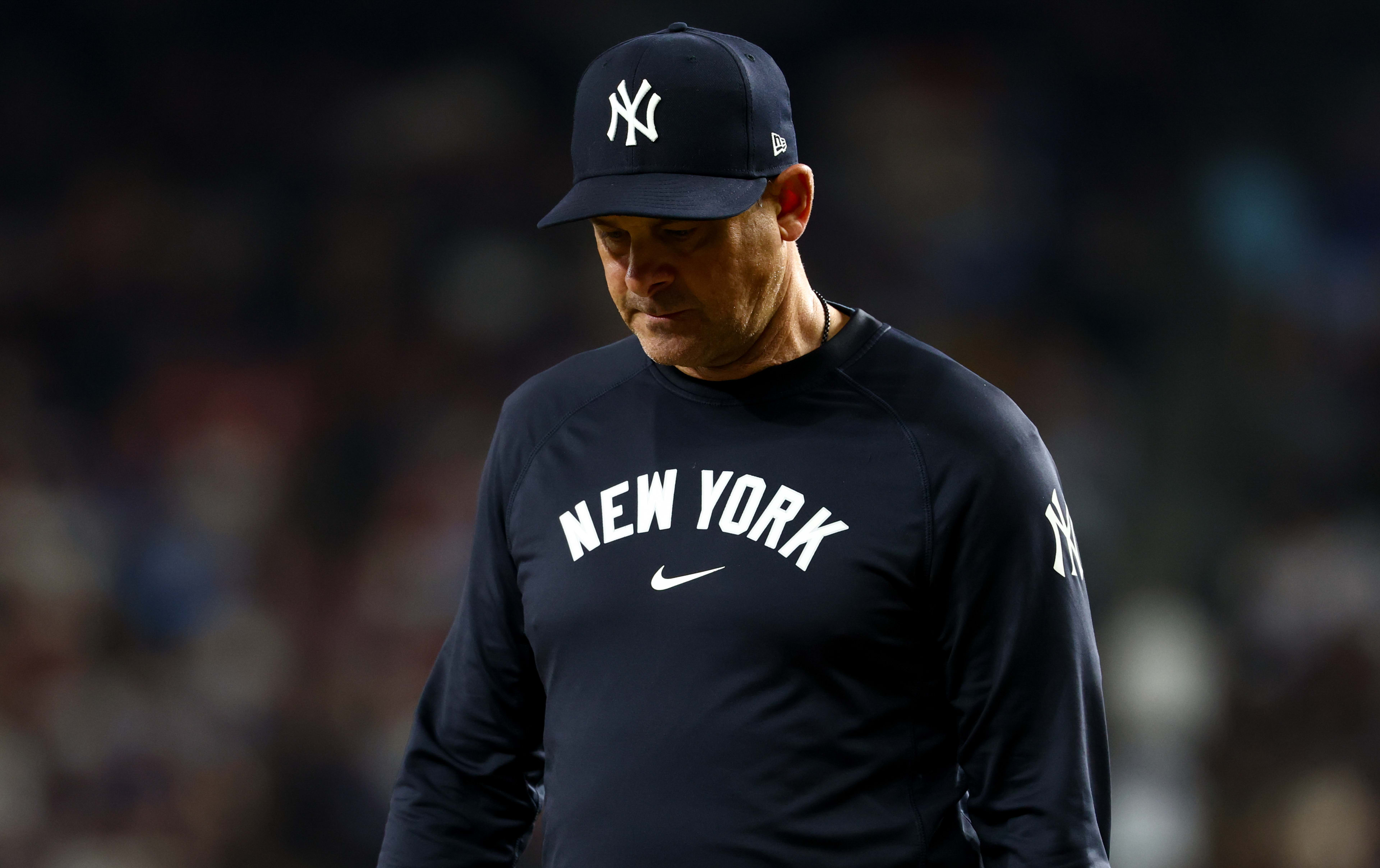 New York Yankees manager Aaron Boone