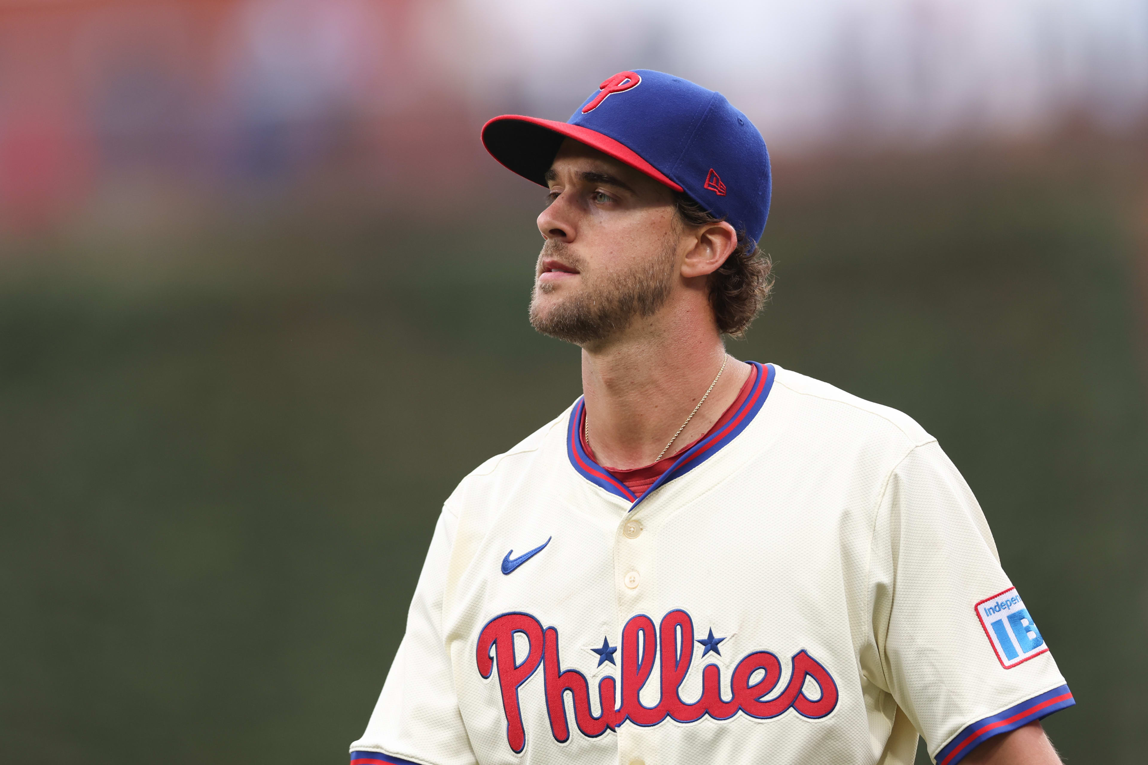 Philadelphia Phillies pitcher Aaron Nola (27)
