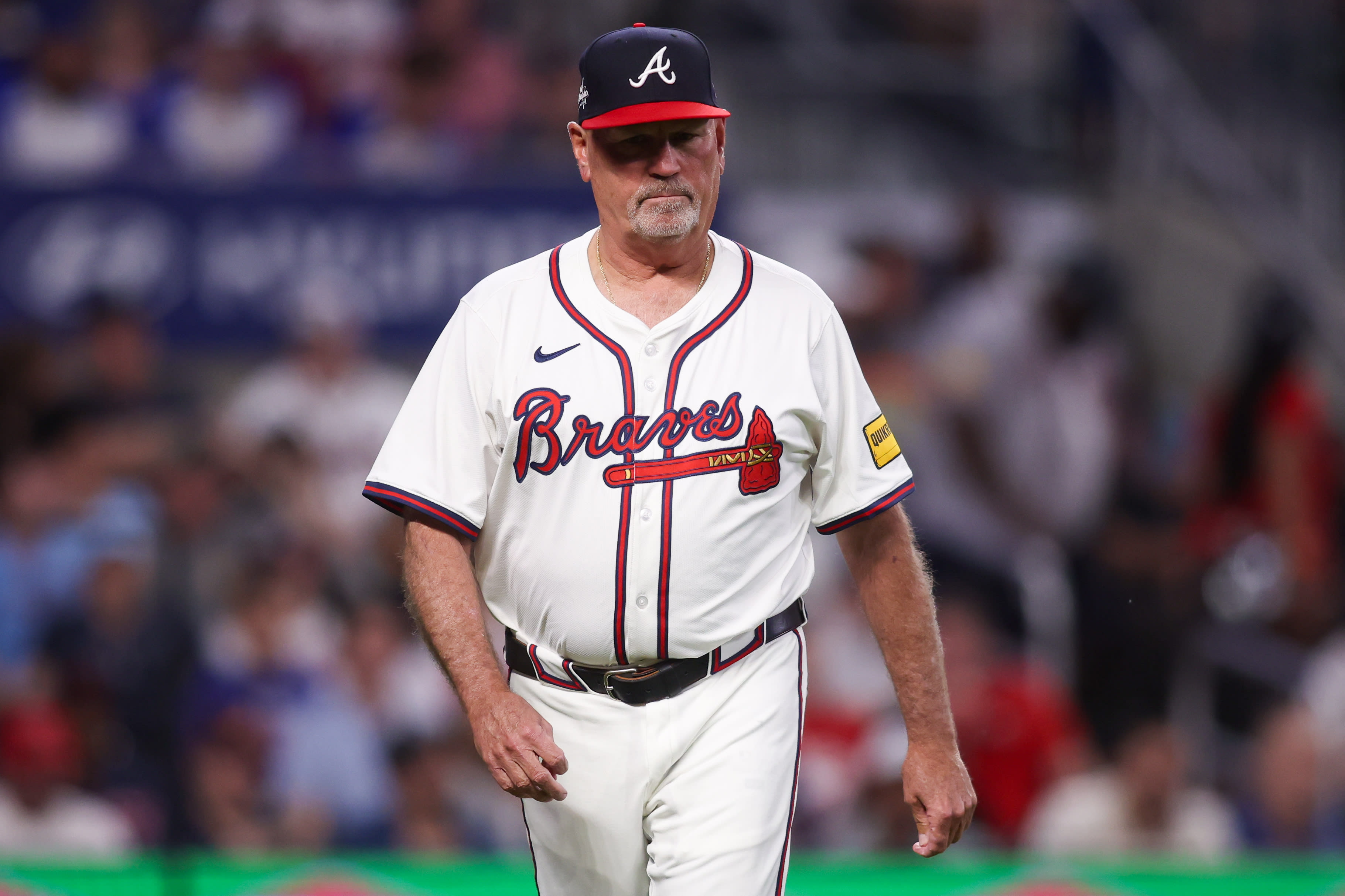 Atlanta Braves manager Brian Snitker (43)