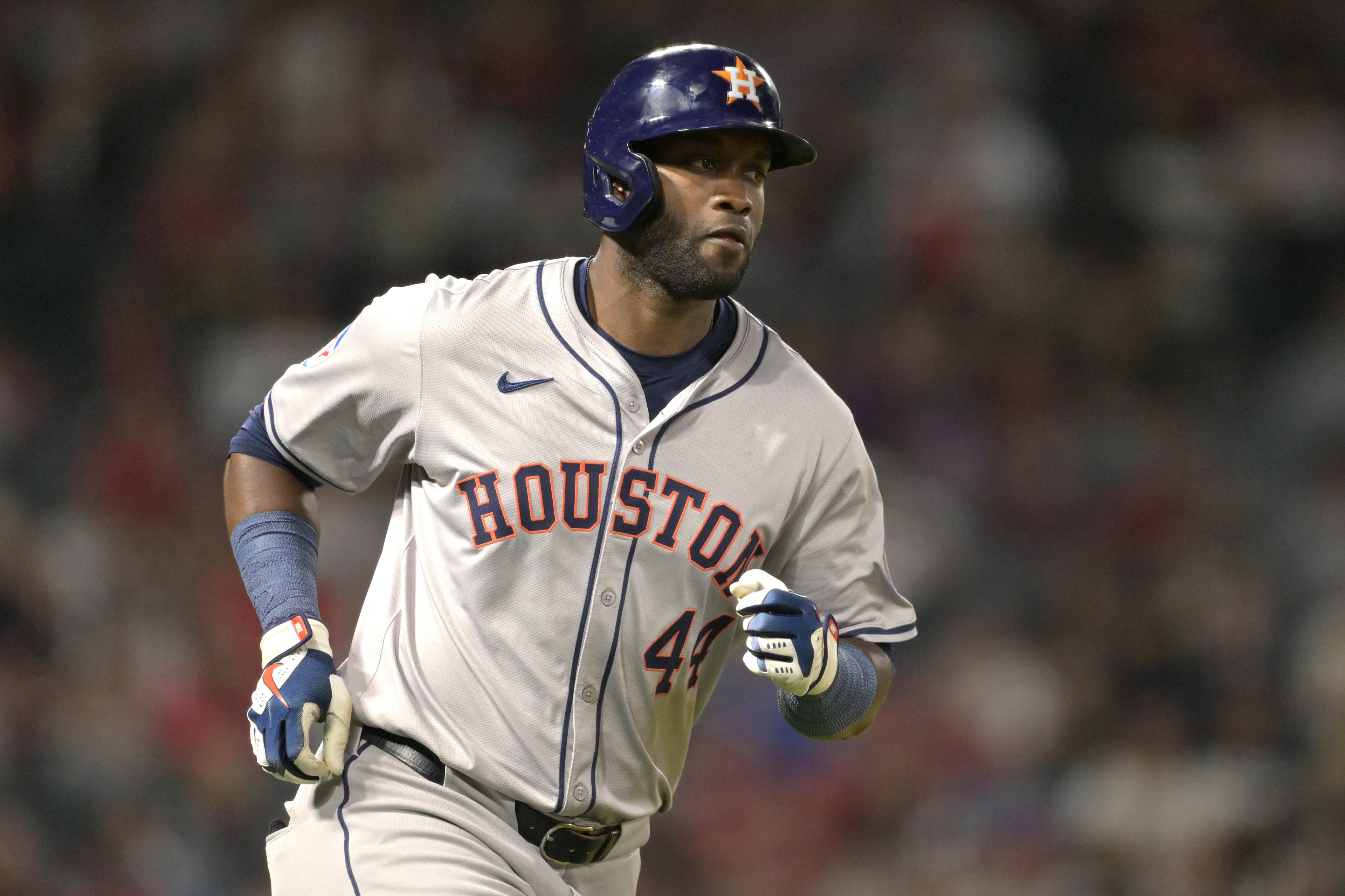 Houston Astros designated hitter Yordan Alvarez (44)