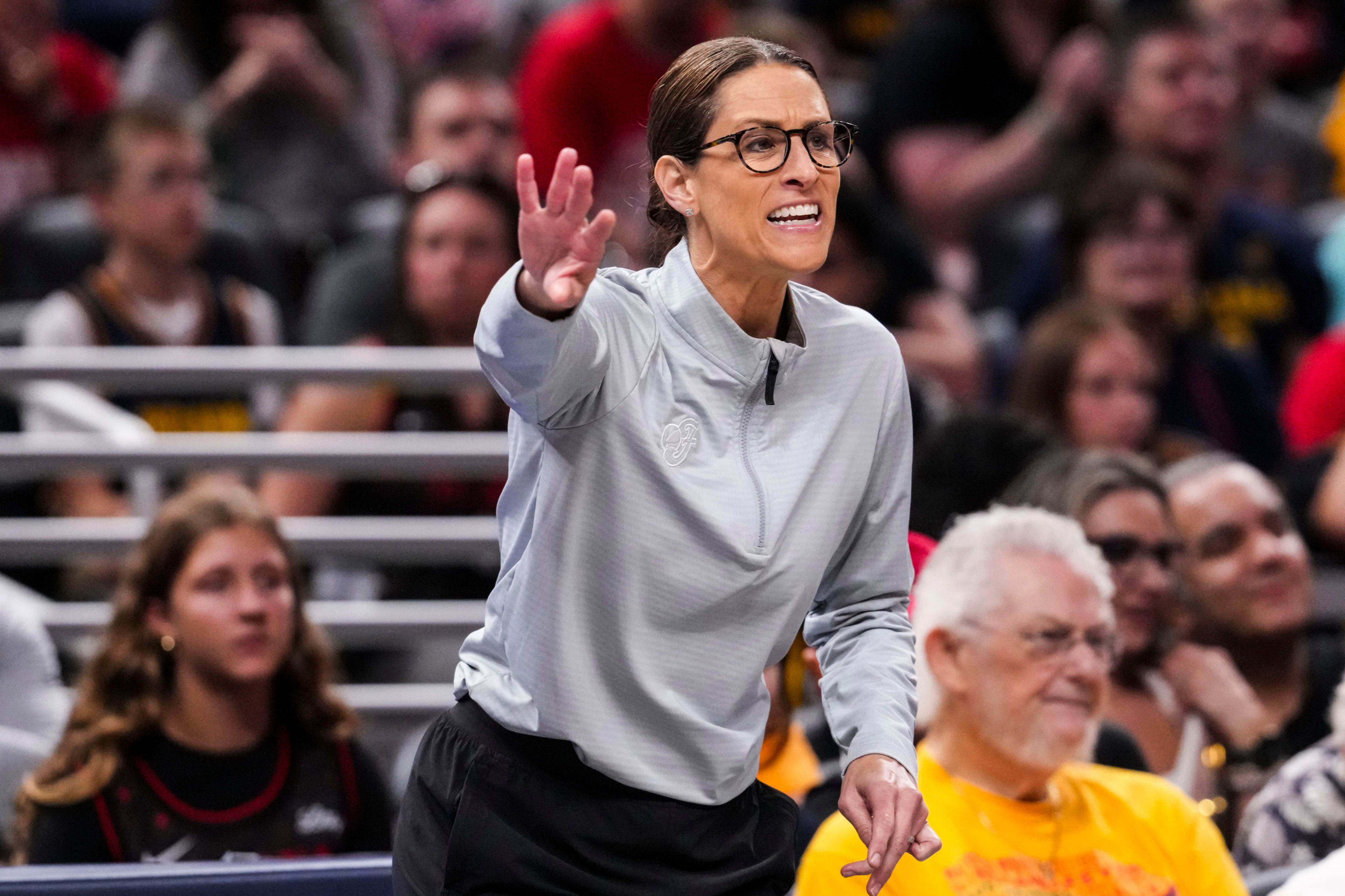 Indiana Fever Coach Stephanie White Had Words for WNBA MVP on Tuesday -  Athlon Sports