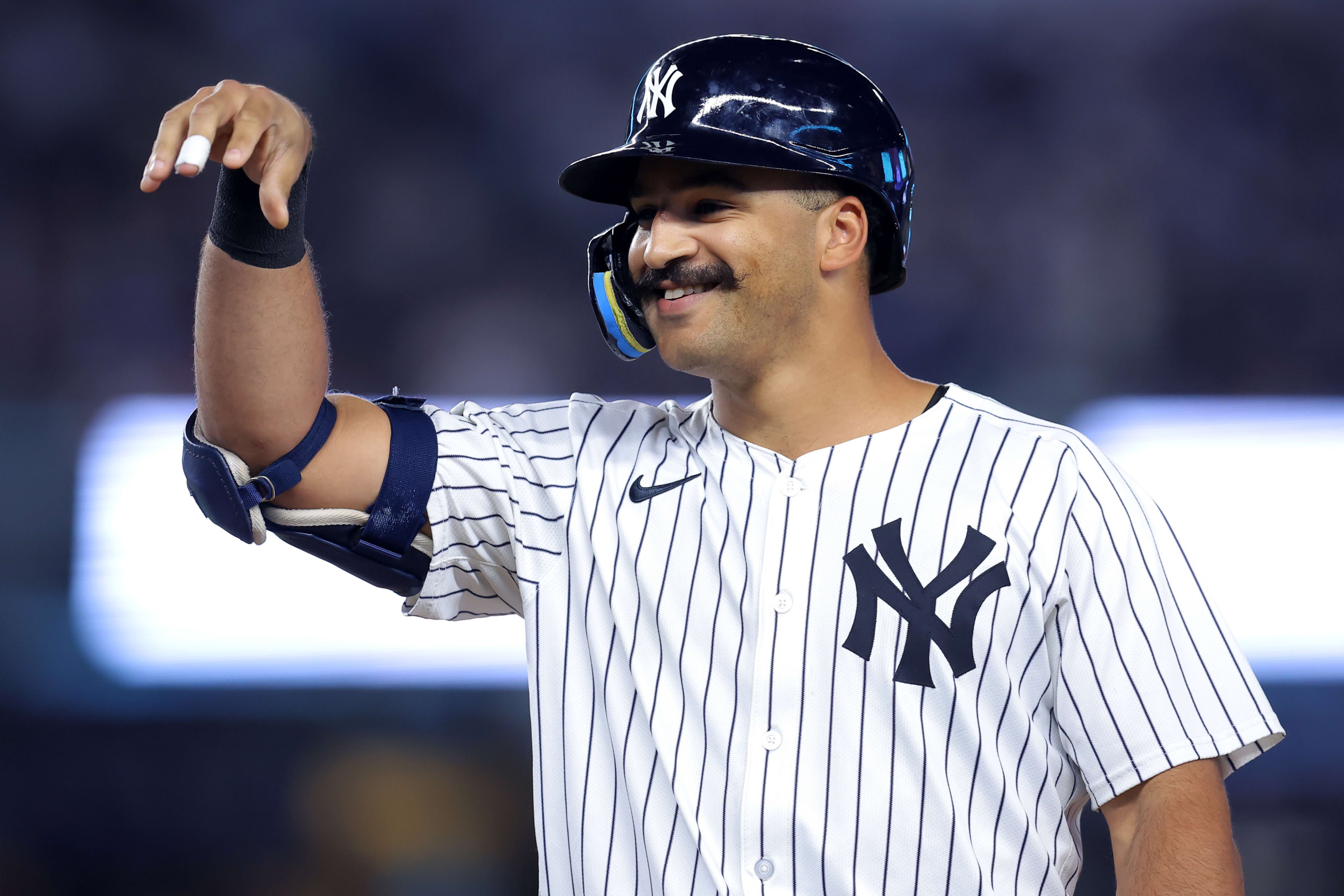 New York Yankees center fielder Trent Grisham in August 2025