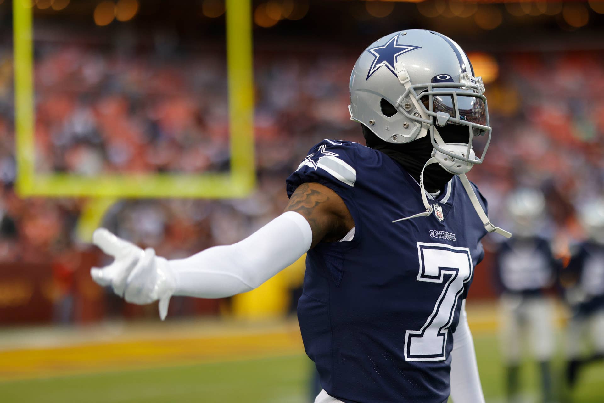 Dallas Cowboys cornerback Trevon Diggs