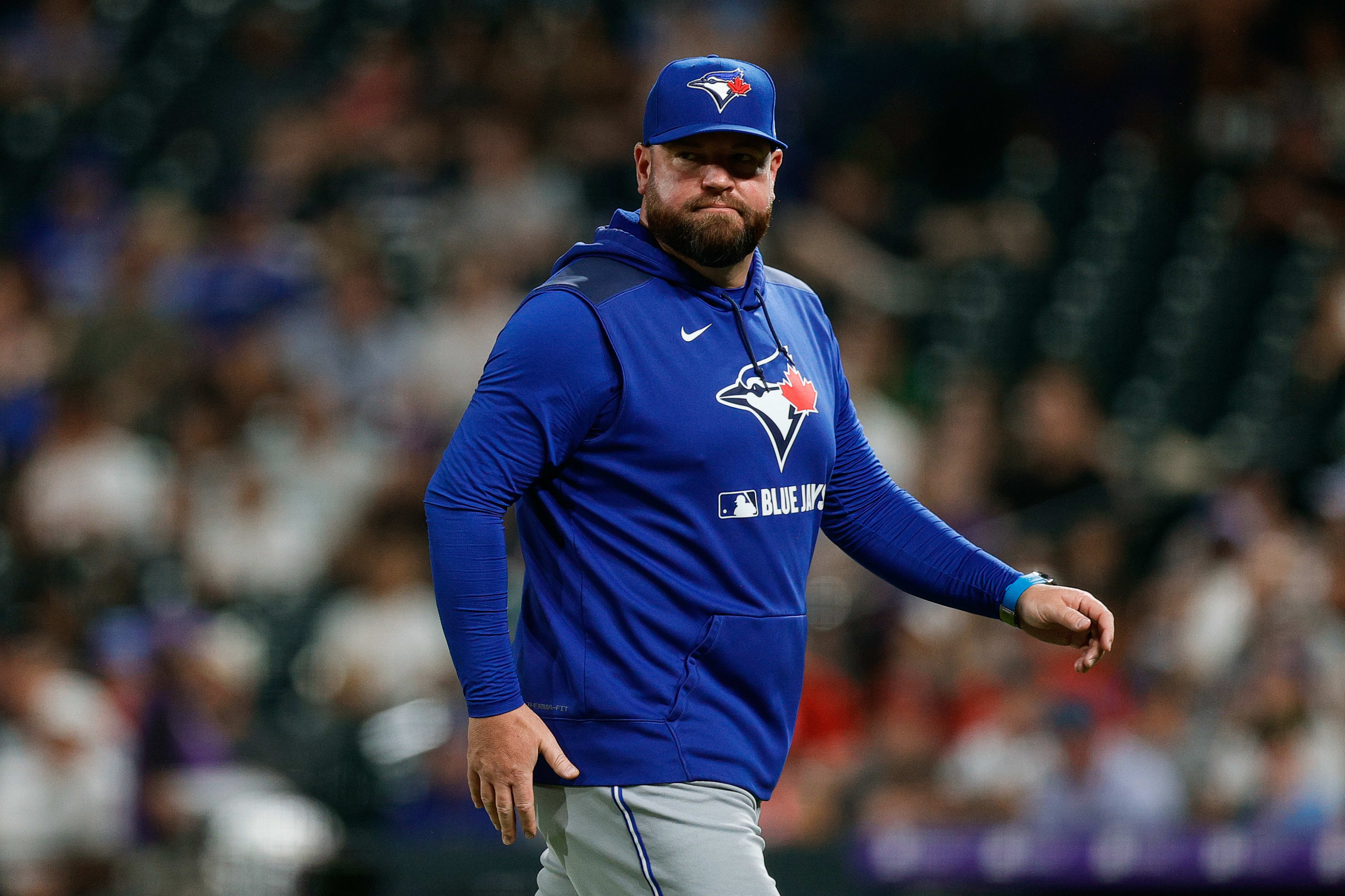 Toronto Blue Jays manager John Schneider (14)