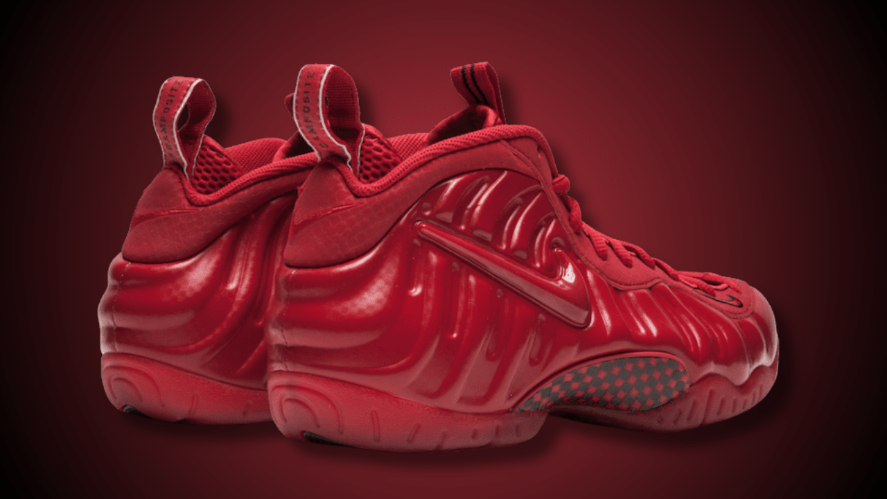 【極美品】NIKE AIR FOAMPOSITE PRO Red 【27.5㎝】 Nike Air Foamposite Pro 'Gym Red' Returns in 2026 – CrepProtect