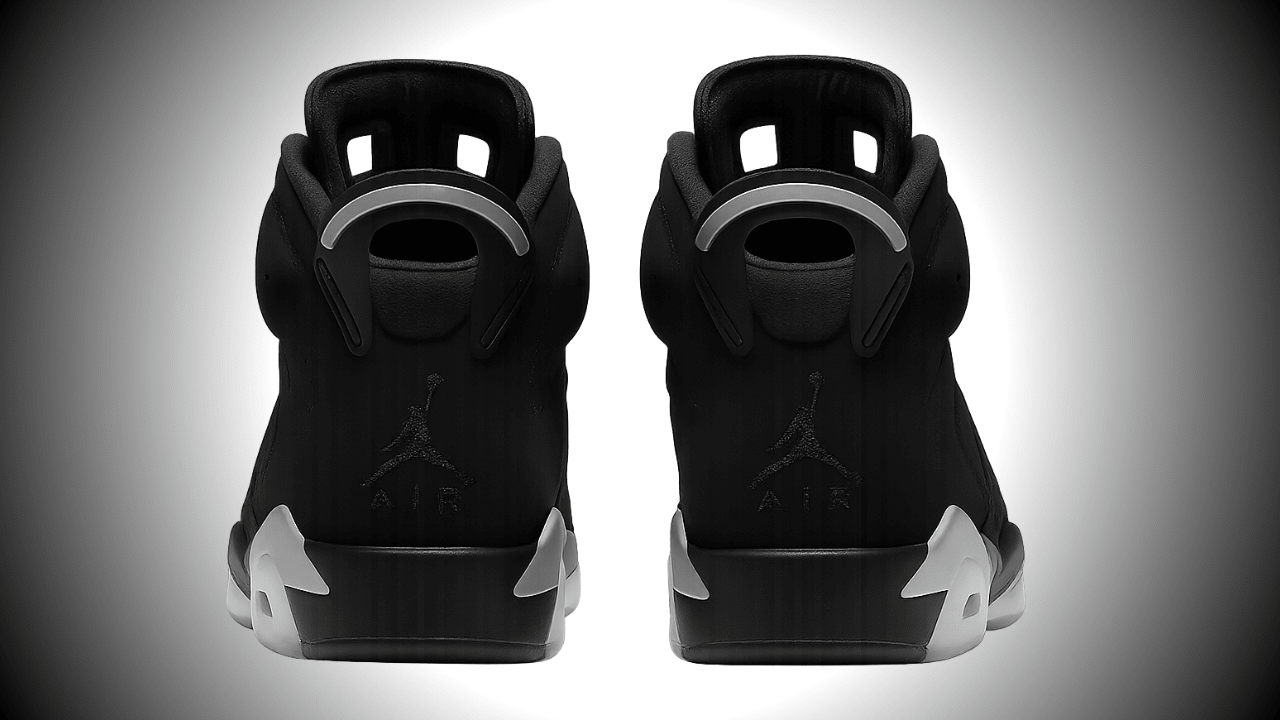 retro 6s black and white