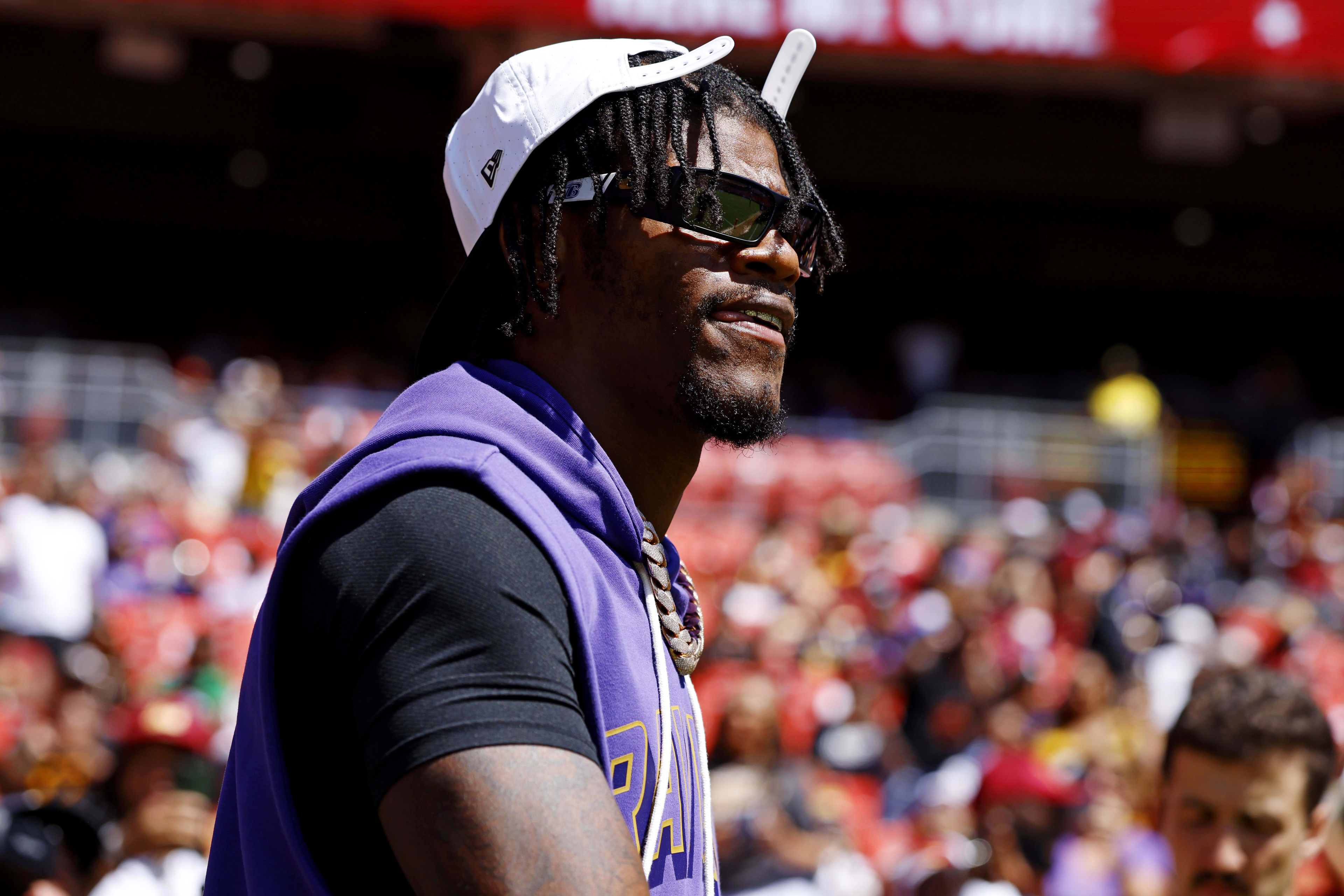 Baltimore Ravens superstar Lamar Jackson addresses not winning the NFL MVP last season.