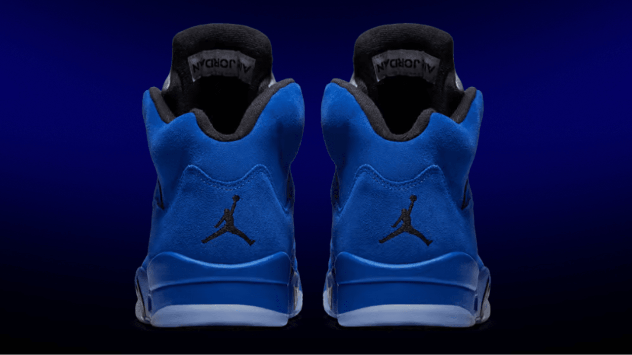 jordan 5 blue suede size 13