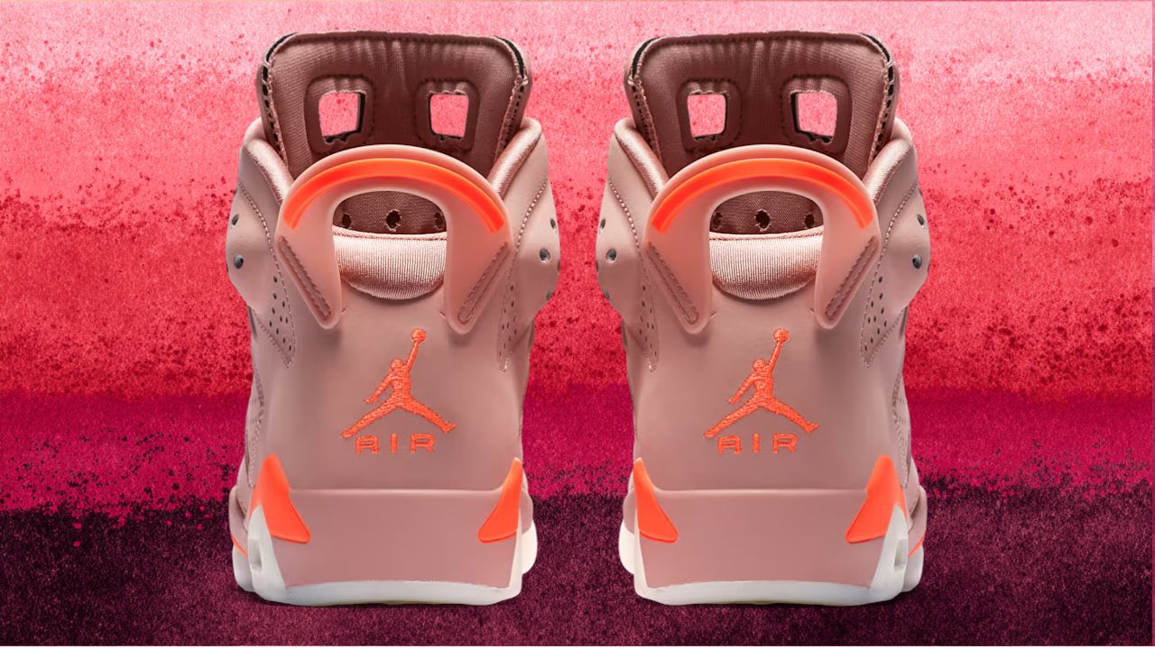 靴 Nike Air Jordan 6 Retro \"Aleali MayA\" Air Jordan 6 Retro Size 9 Women / 7.5 Men- Aleali May Pink With