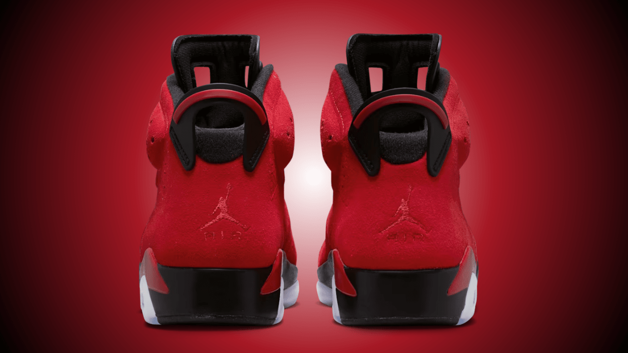 jordan 6 red suede
