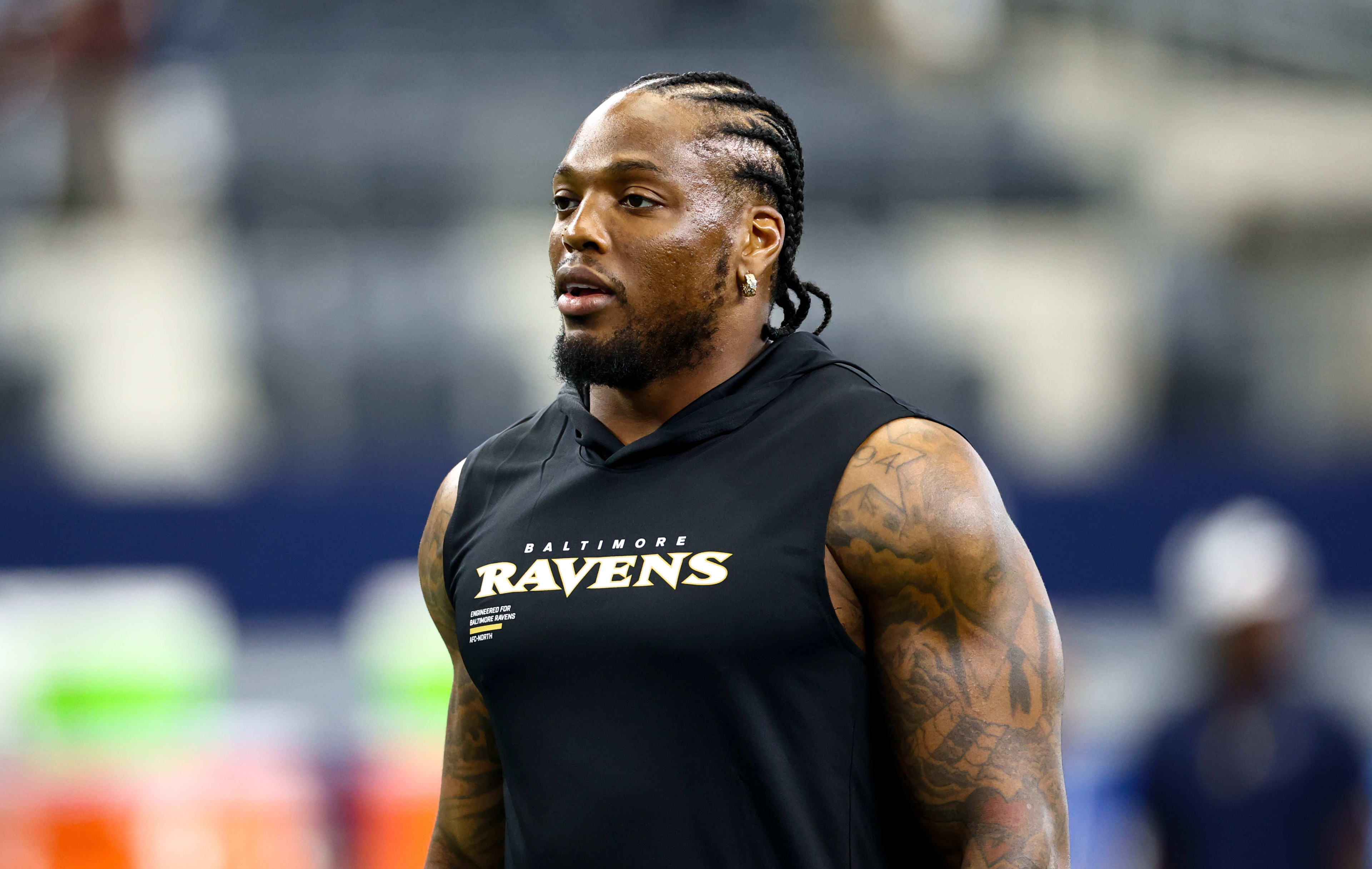 Derrick Henry Takes Blame for Ravens Loss After Late Fumble - Athlon Sports