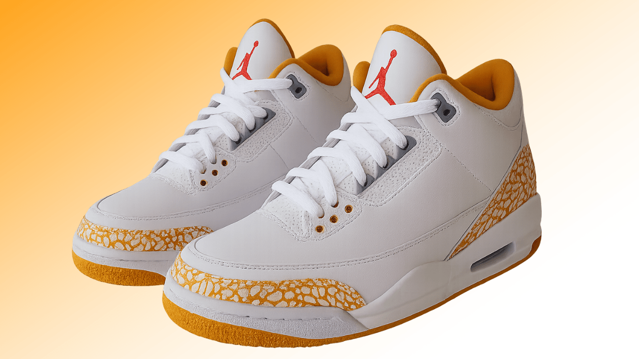 orange and white jordans release date