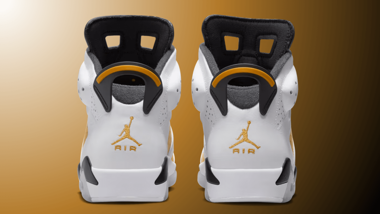 靴 Nike Air Jordan 6 Retro Yellow Ochre Jordan 6 Retro Yellow Ochre Men's - CT8529-170 - US