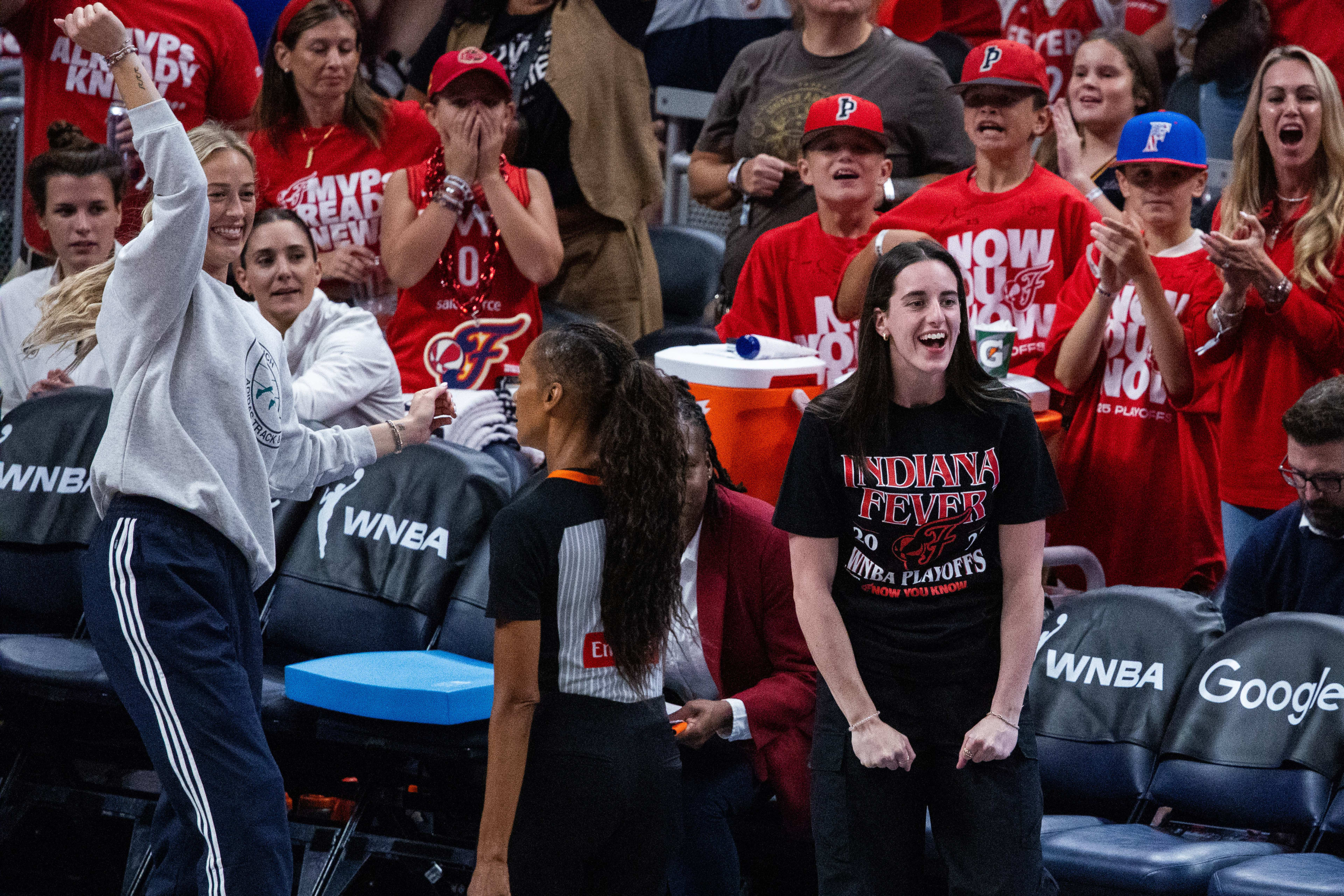 Caitlin Clark's In-Game Interaction With Boyfriend Has Fans Talking After  Fever Win - Athlon Sports