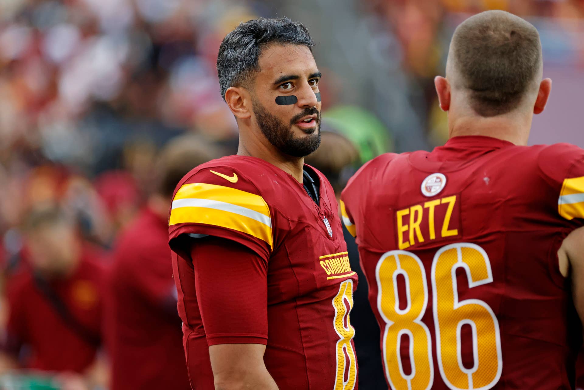 Commanders QB Marcus Mariota Gets Big $200K News on Sunday - Athlon Sports