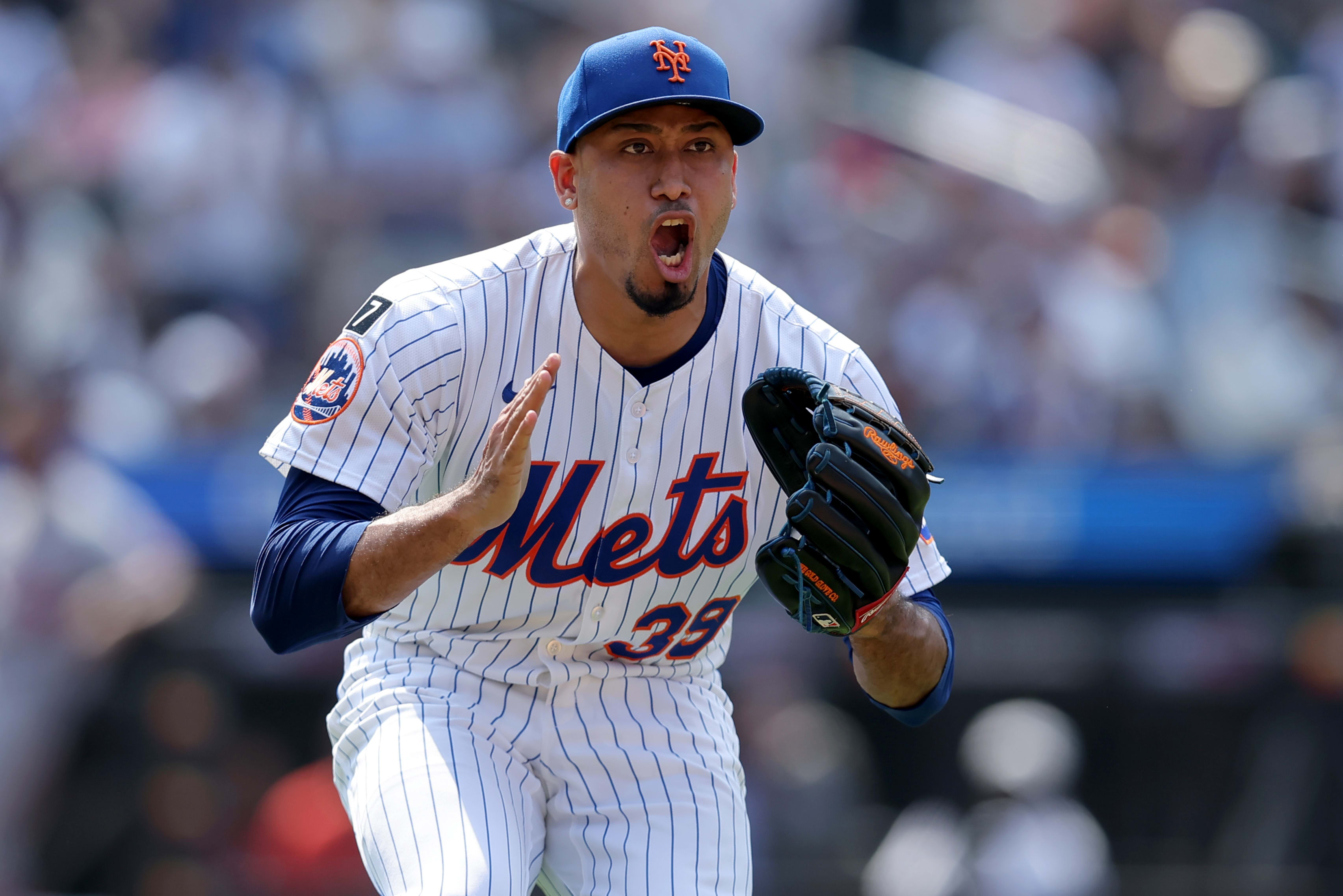 New York Mets relief pitcher Edwin Diaz (39)