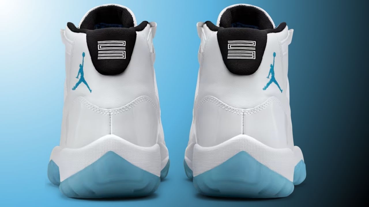 Air Jordan 11 'Legend Blue' – Still Legendary and Available: Where to Buy  Now - Athlon Sports, image size:1280x720