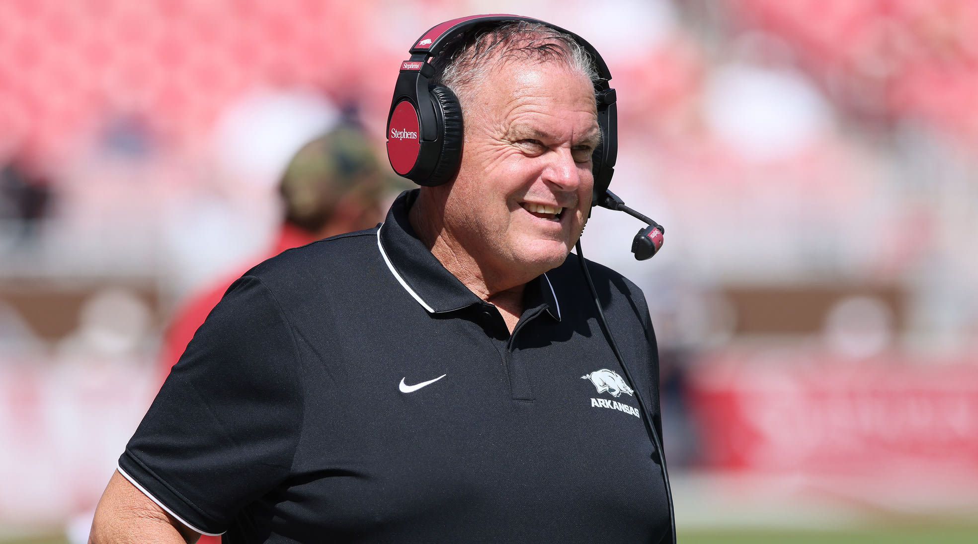 Arkansas coach Sam Pittman