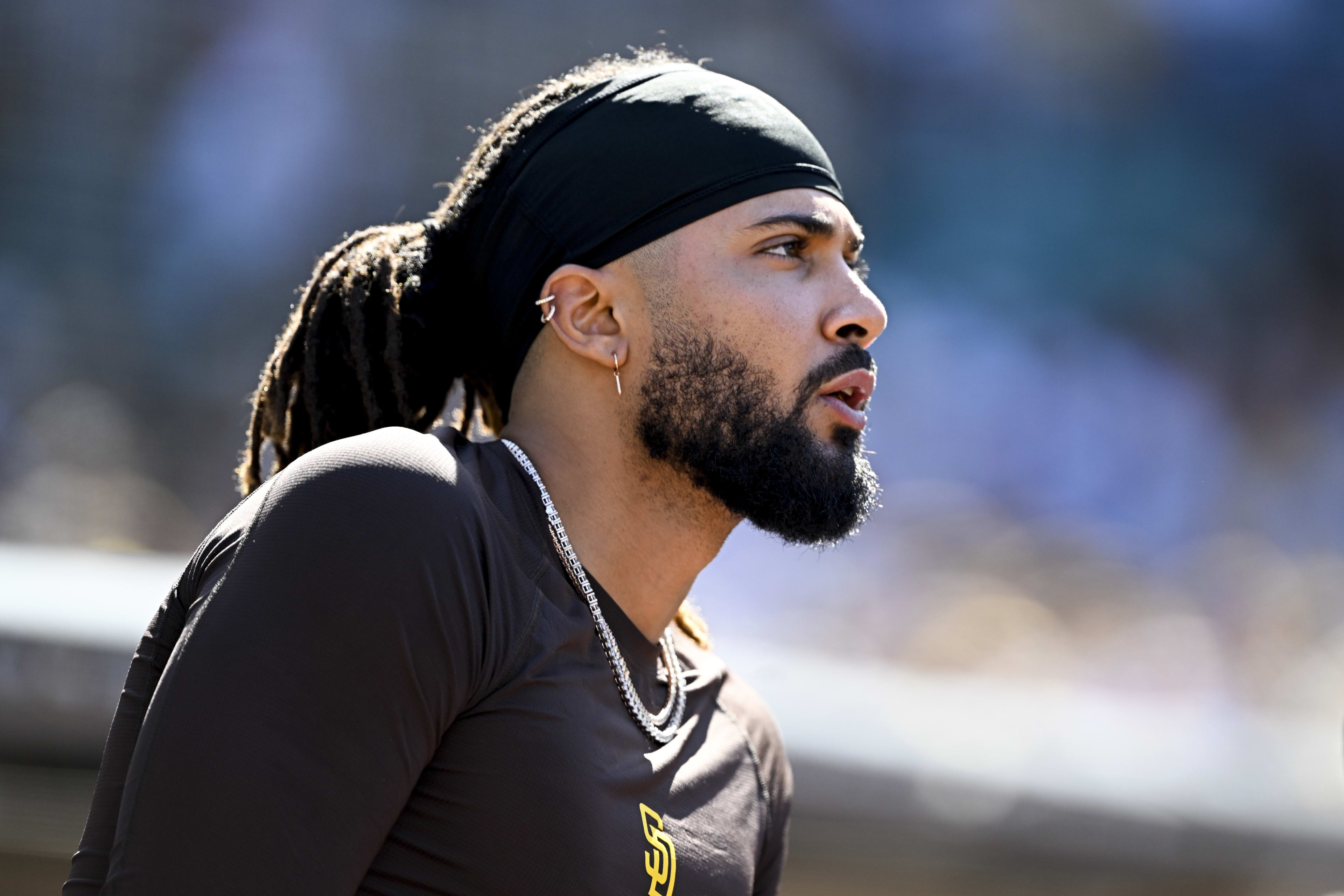 San Diego Padres right fielder Fernando Tatis Jr. (23)