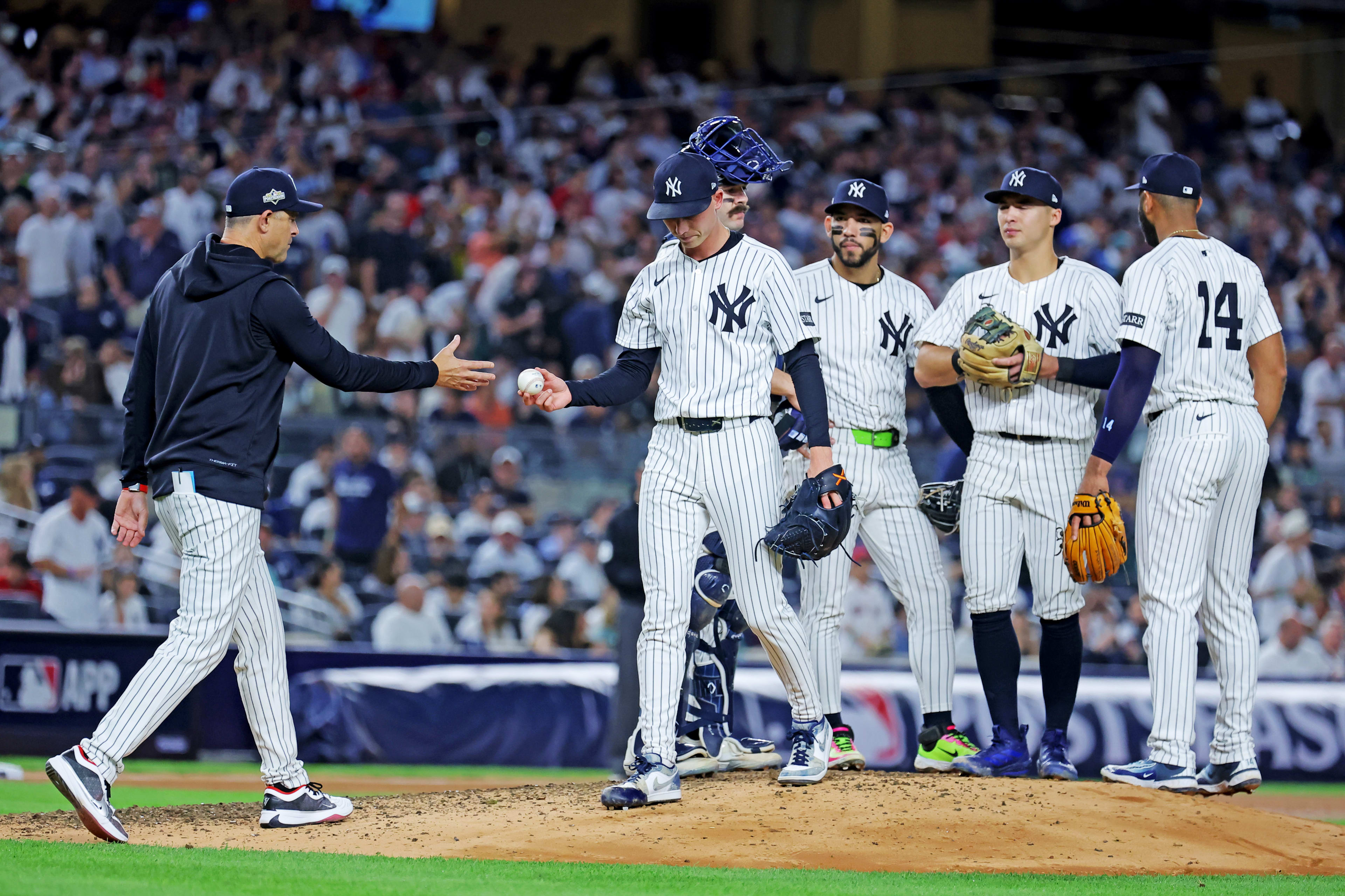 Luke Weaver gave up three runs without recording an out in the New York Yankees loss to the Toronto Blue Jays. 