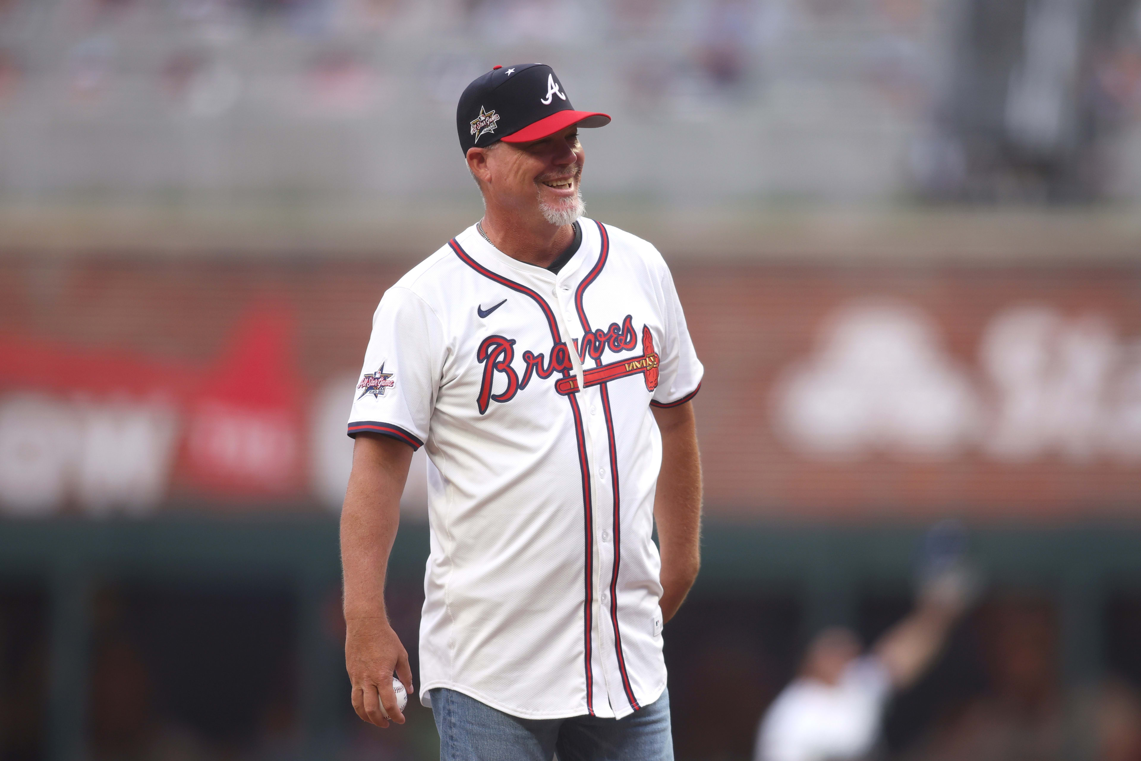 Atlanta Braves former player Chipper Jones
