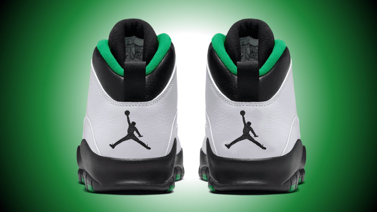 jordan 10 green white black
