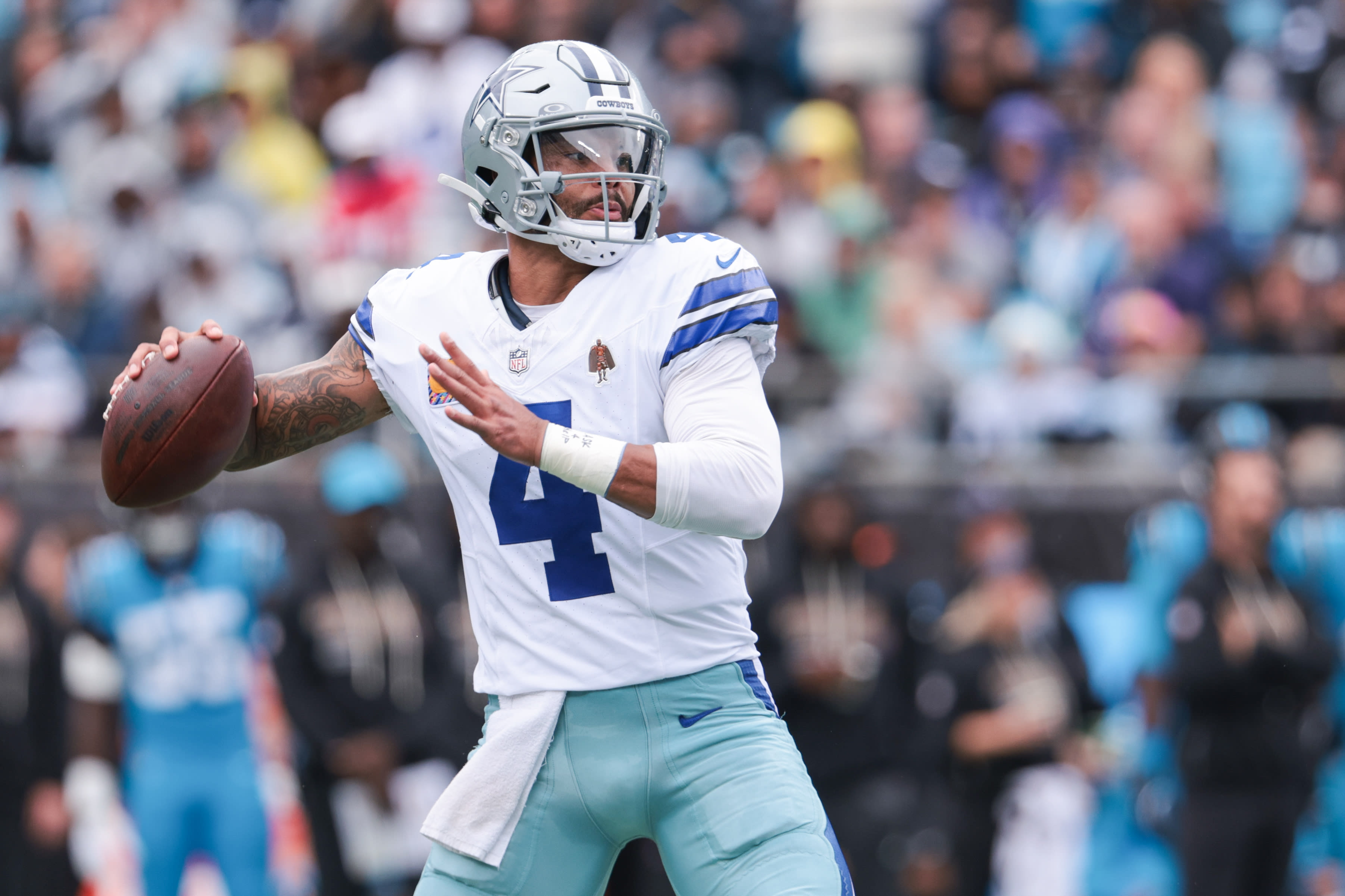 Cowboys QB Dak Prescott vs. Panthers