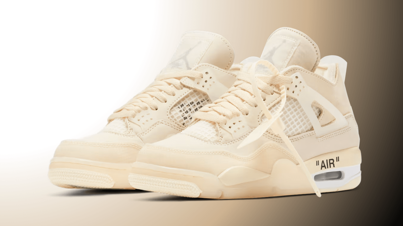 Air Jordan 4 'Sail' x Off-White: Virgil's Soft-Spoken Icon — Info