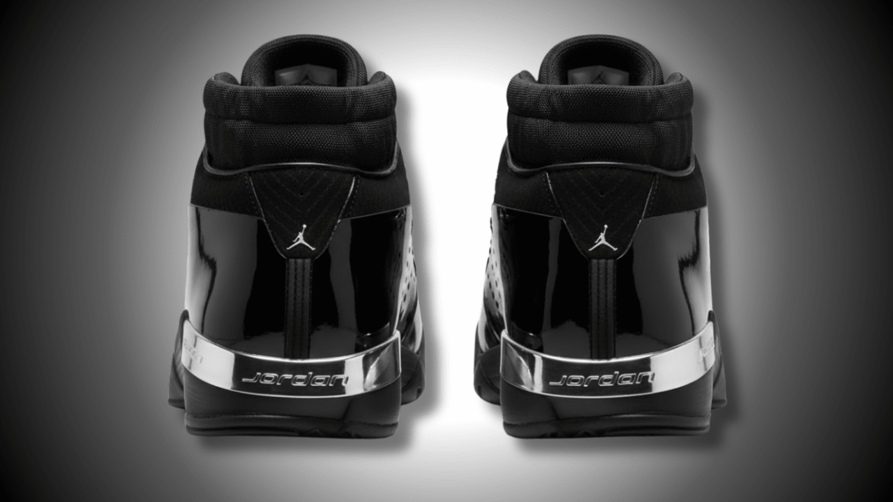 black patent leather jordan