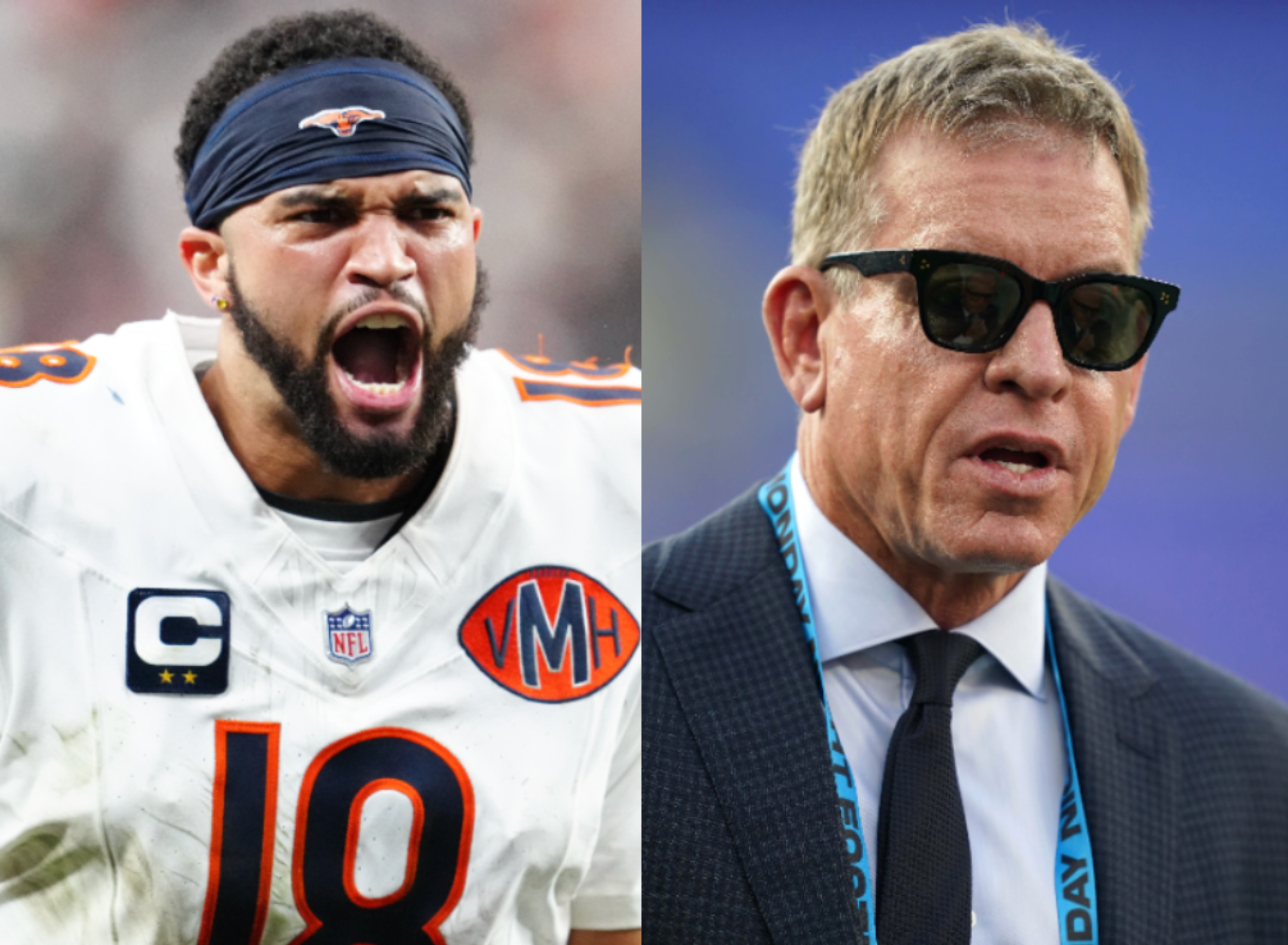 Troy Aikman Draws Attention for Caleb Williams Commentary in Bears Victory - Athlon Sports