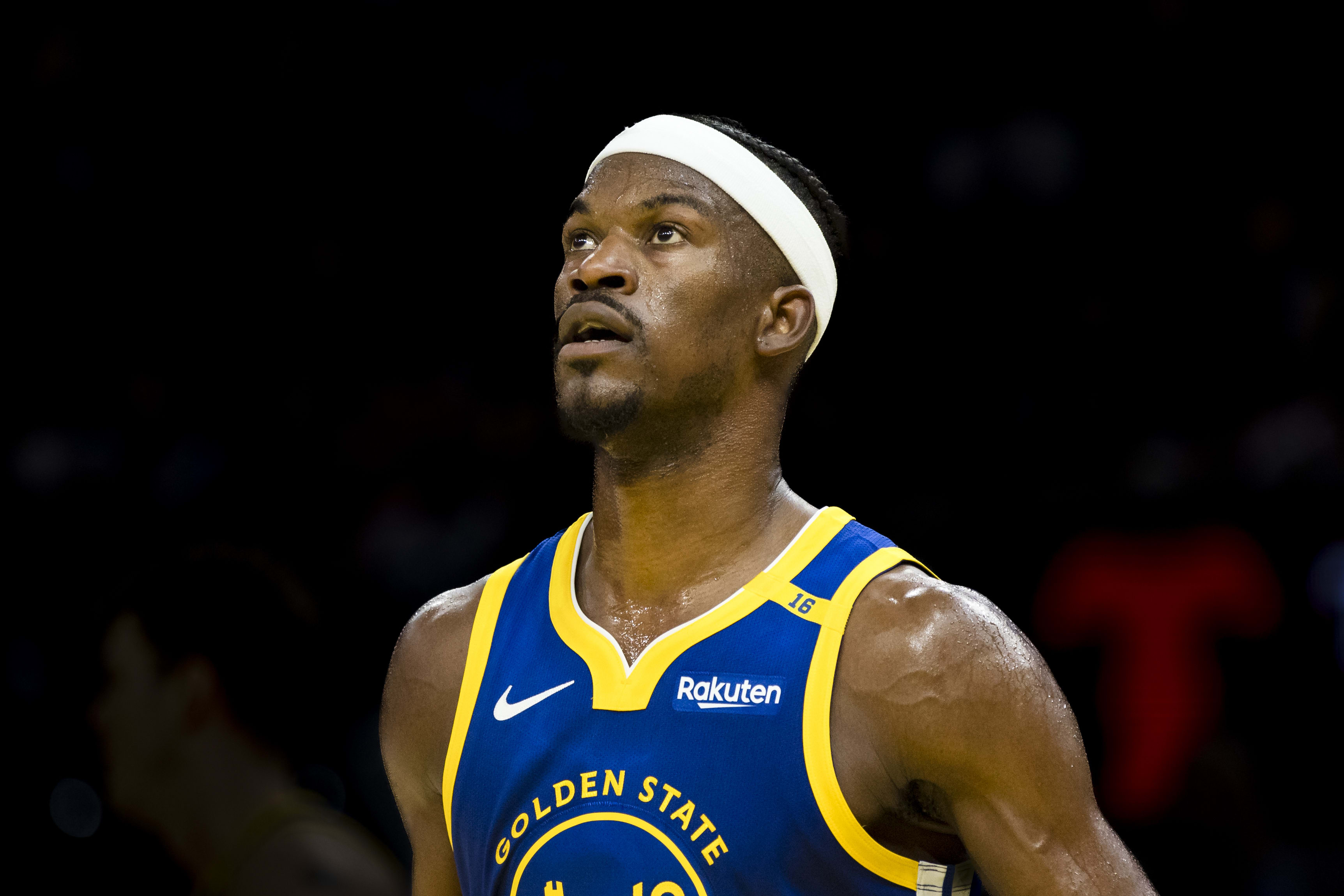 Golden State Warriors forward Jimmy Butler III (10)