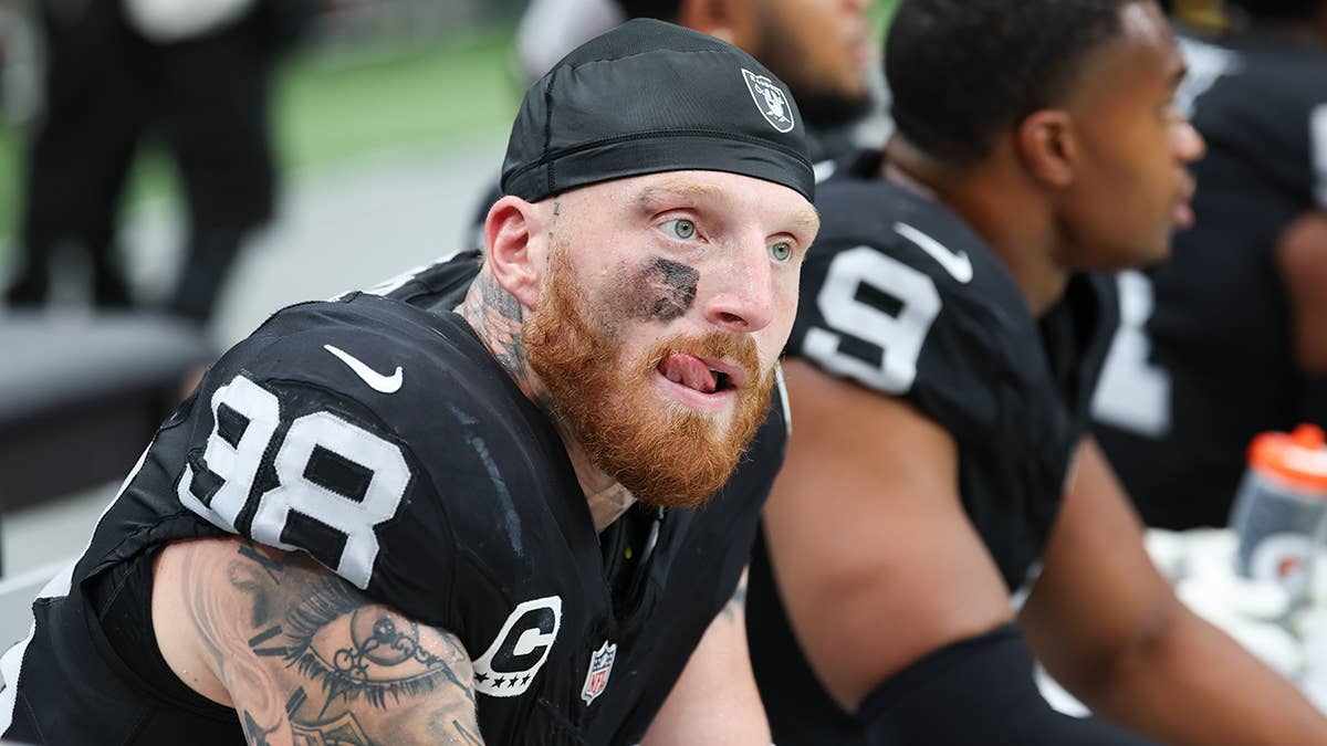 Las Vegas Raiders DE Maxx Crosby.

