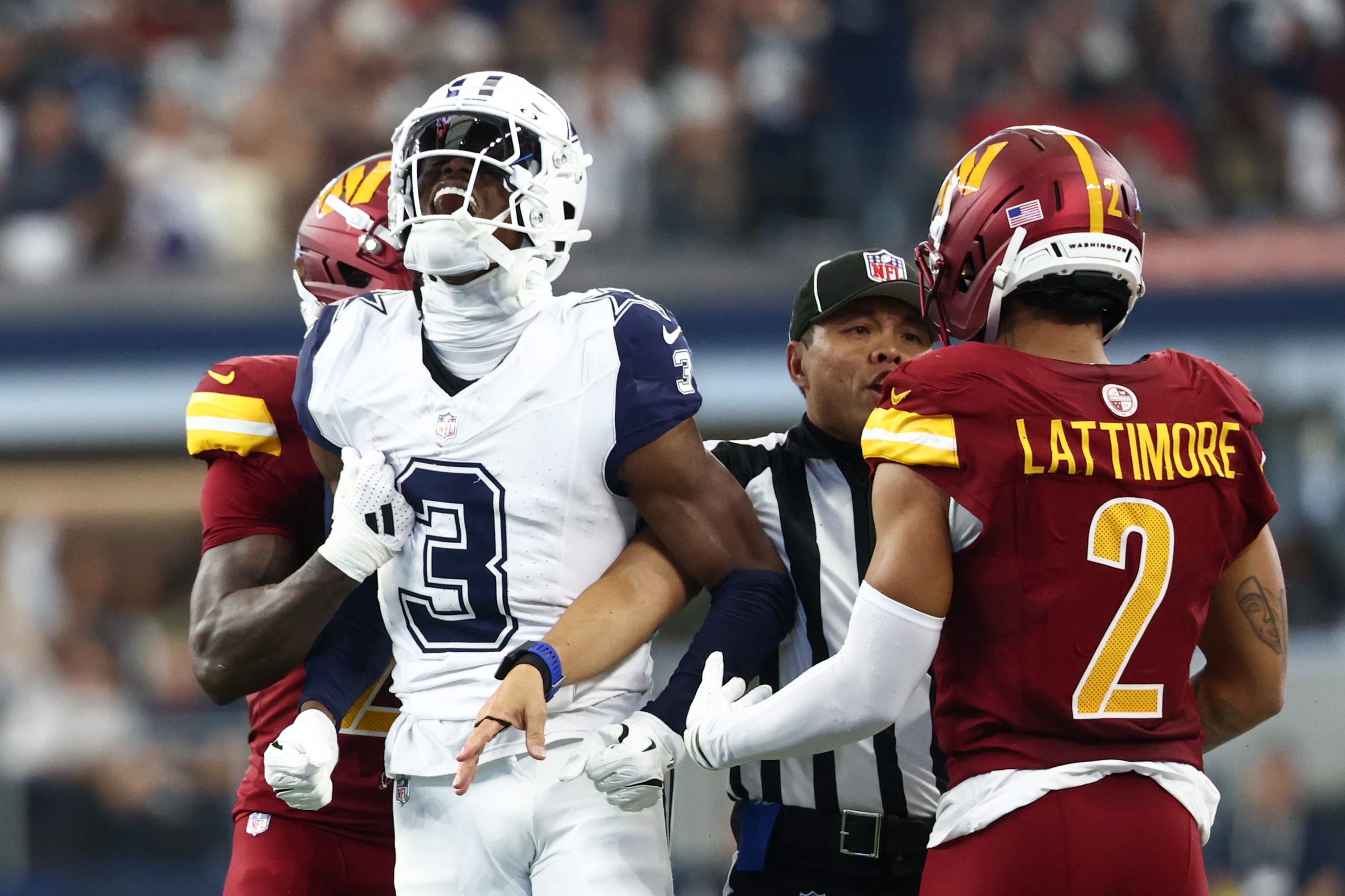 Cowboys WR George Pickens vs. Commanders