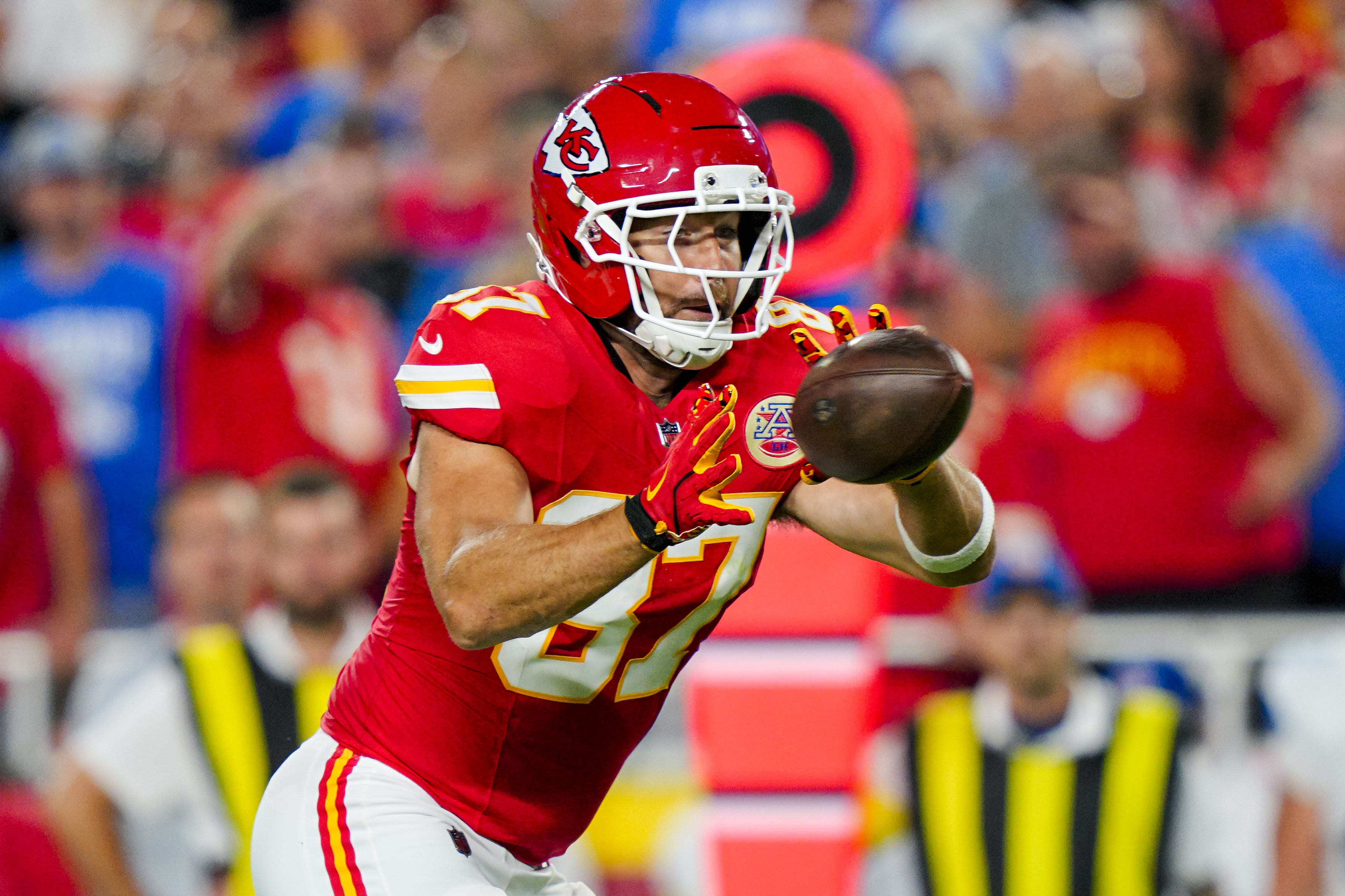 Kansas City Chiefs tight end Travis Kelce (87).