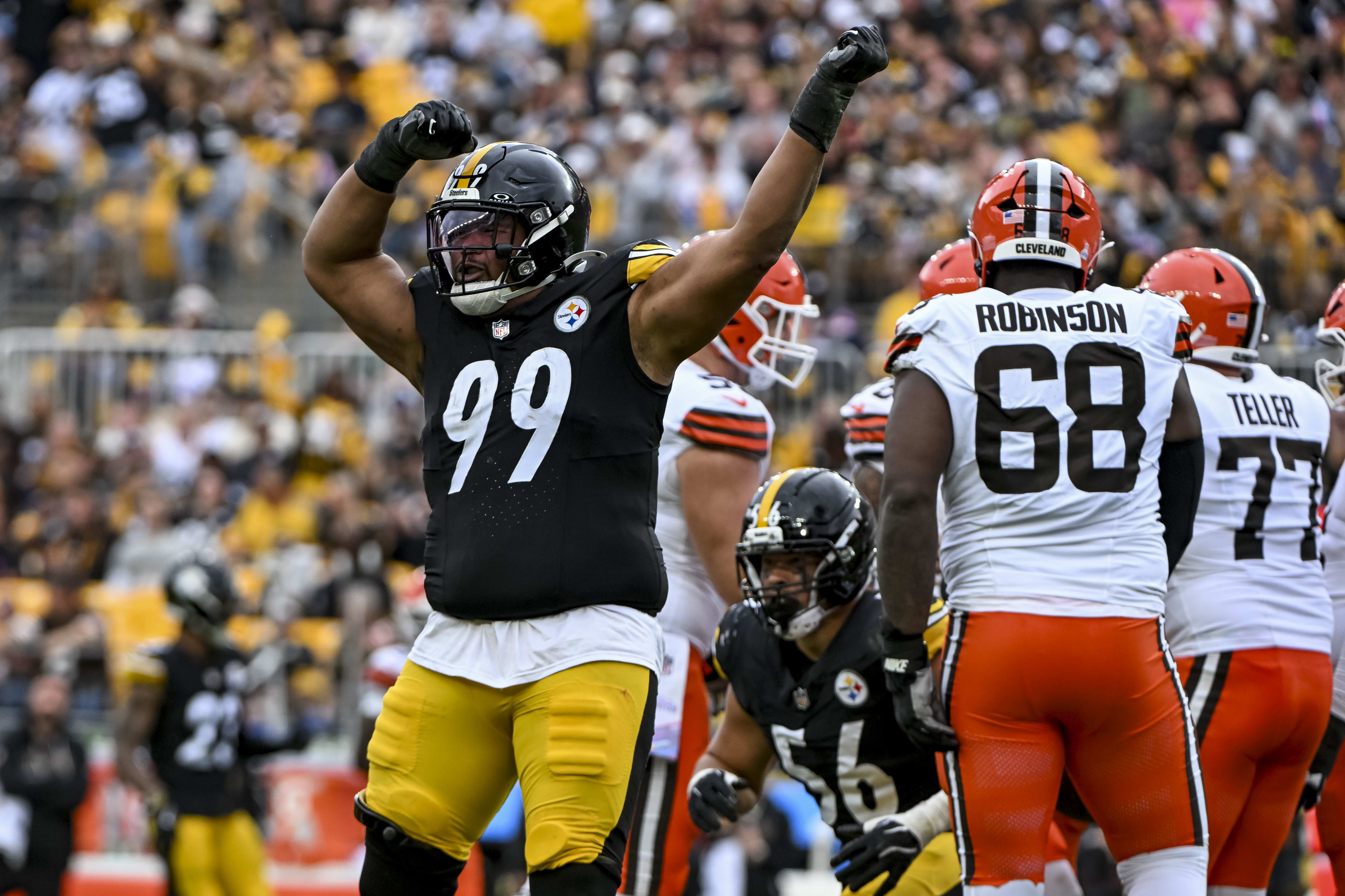 Pittsburgh DT Derrick Harmon Leads All NFL Rookies in One Key Statistic