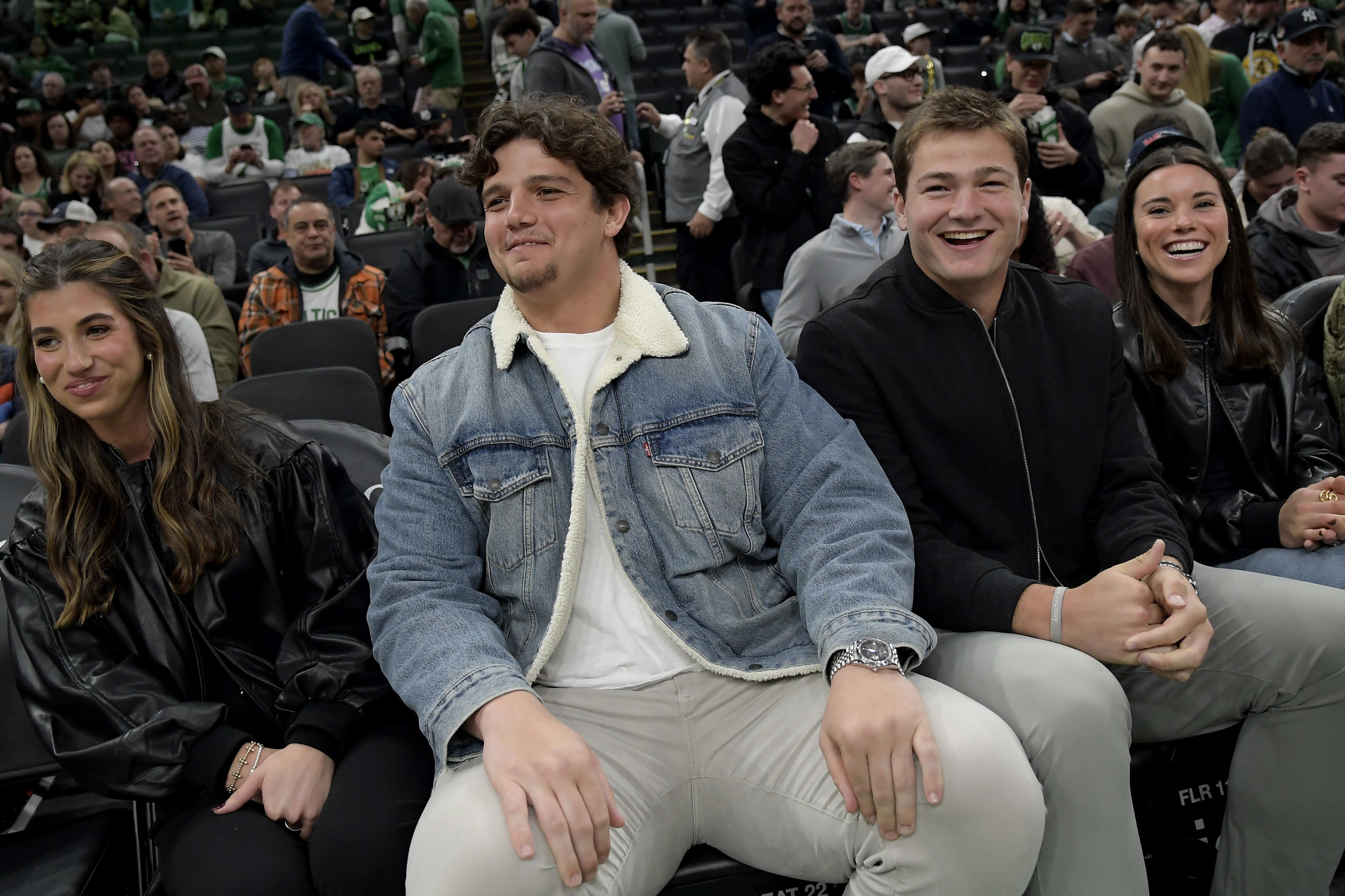 Drake Maye's Wife Sends Clear Message on Patriots QB - Athlon Sports