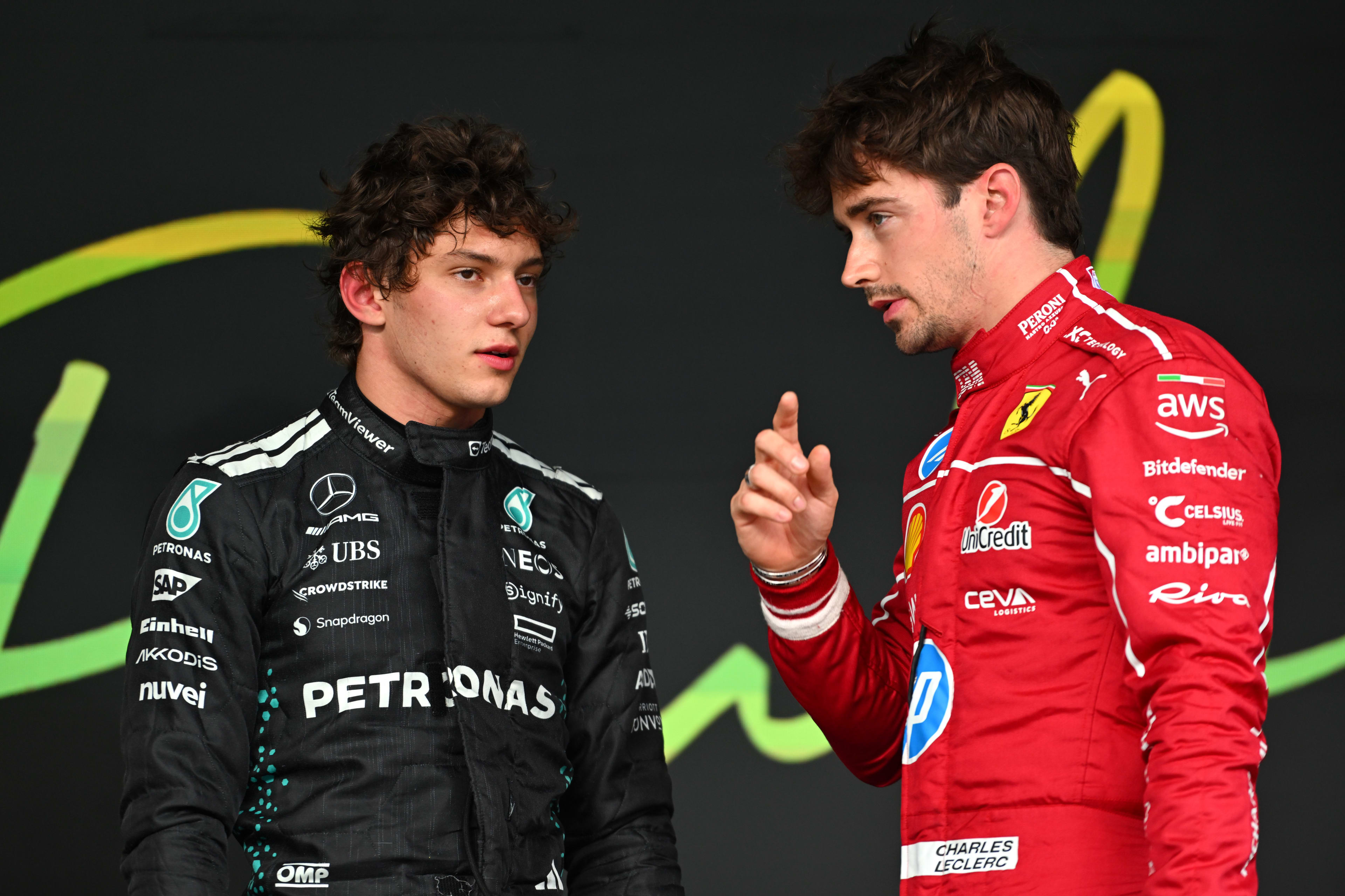 Kimi Antonelli reviews Charles Leclerc and Oscar Piastri crash: reaction wins over Ferrari fans