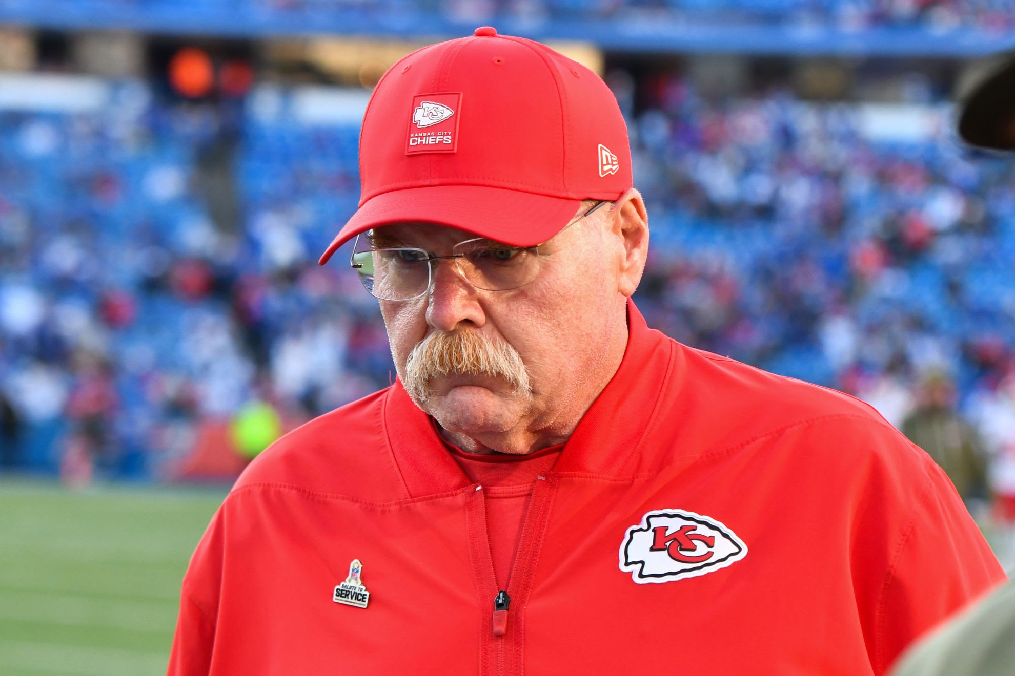 Kansas City Chiefs head coach Andy Reid.